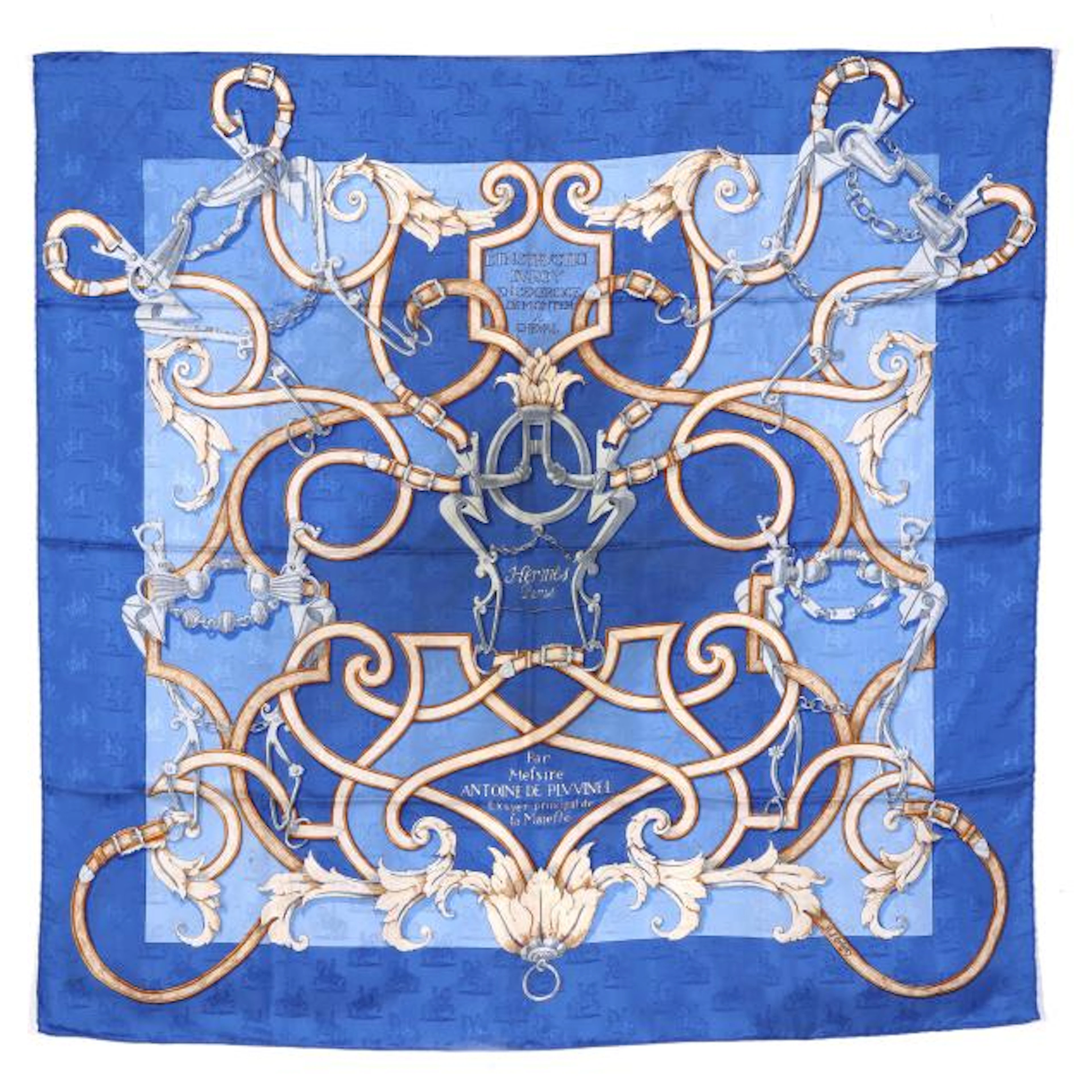 Silk L'Instruction du Roy Scarf, Hermès
