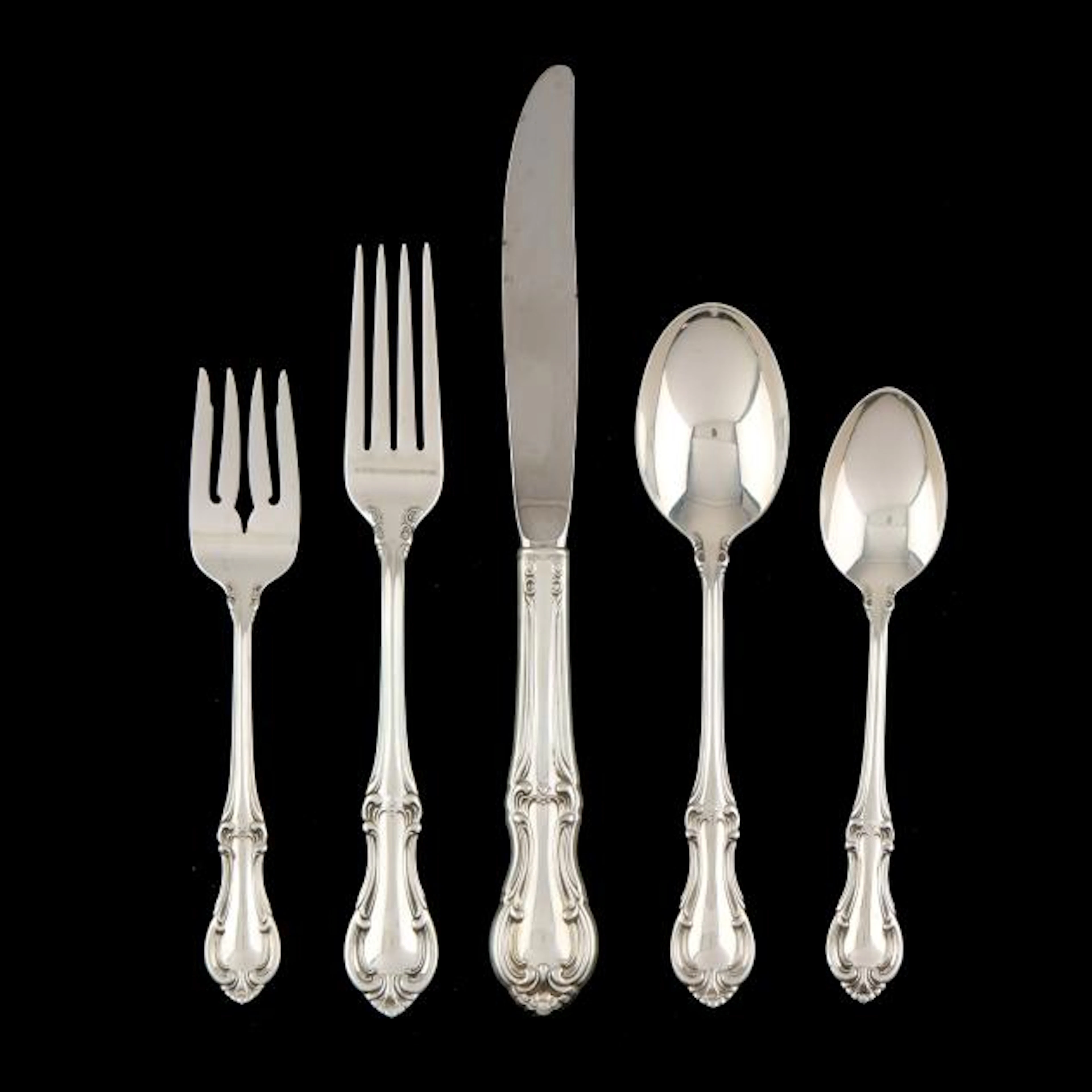 International Joan of Arc Sterling Silver Flatware Service