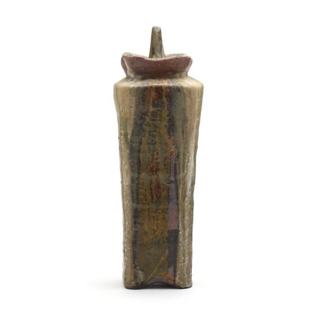 Sedberry Pottery (Burnsville, NC), Tall Lidded Vessel