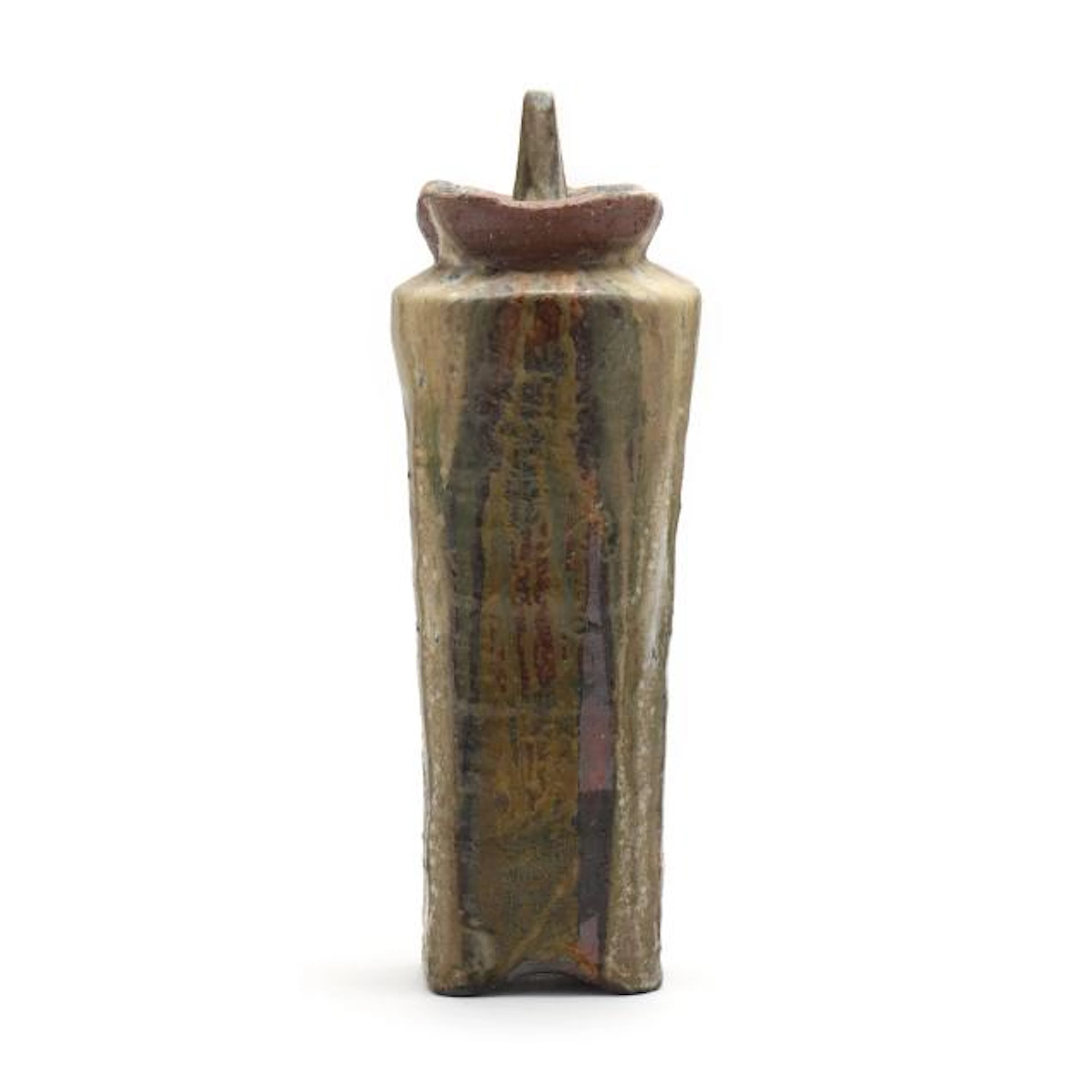 Sedberry Pottery (Burnsville, NC), Tall Lidded Vessel