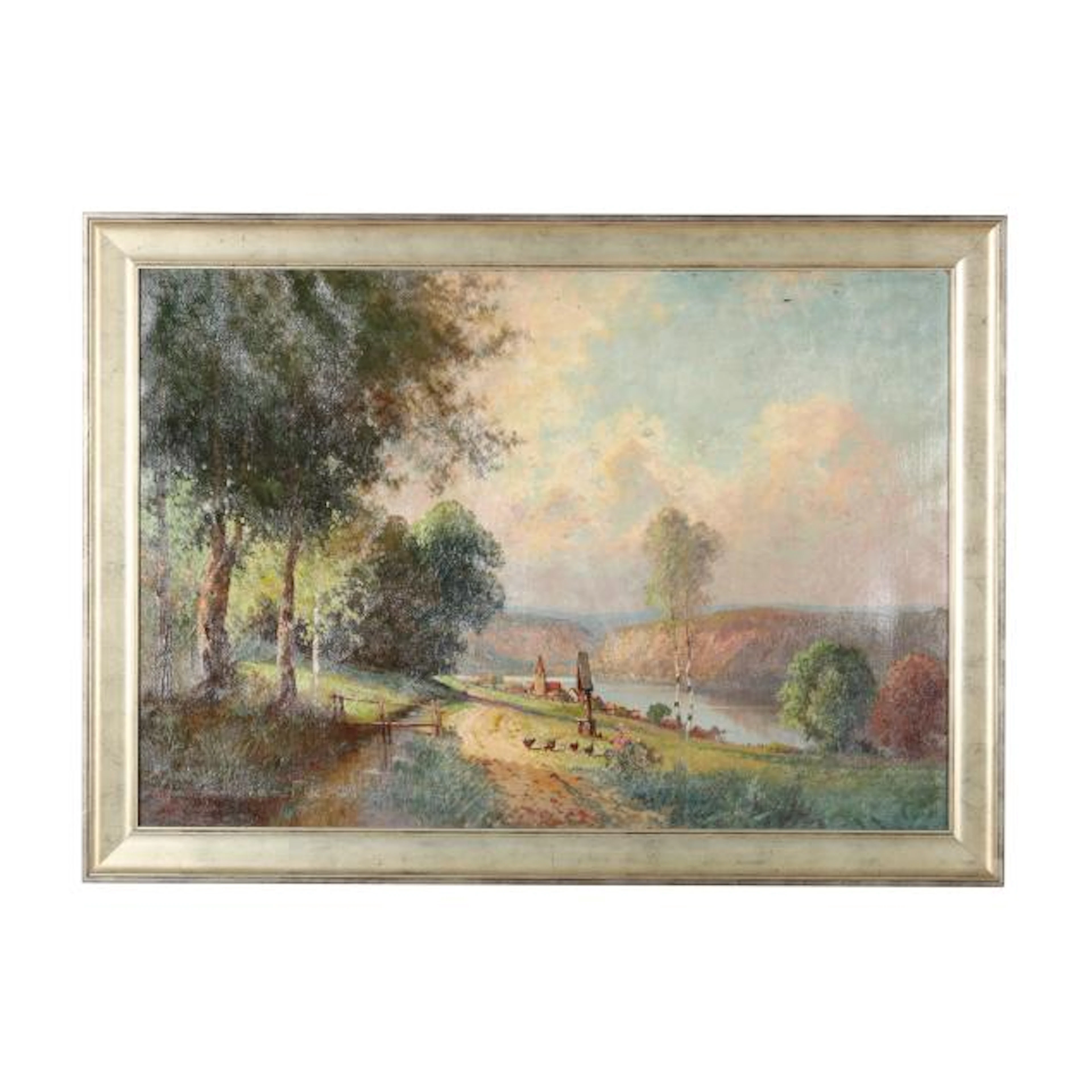 Friedrich Waldegg (Austrian, active circa 1900), View of the Wachau