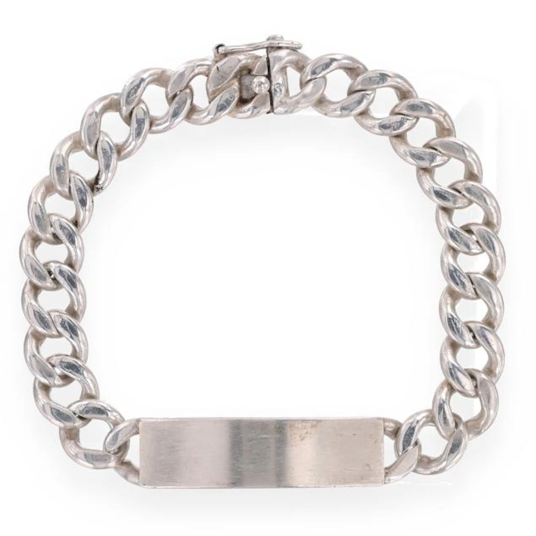 Silver ID Bracelet, Napier