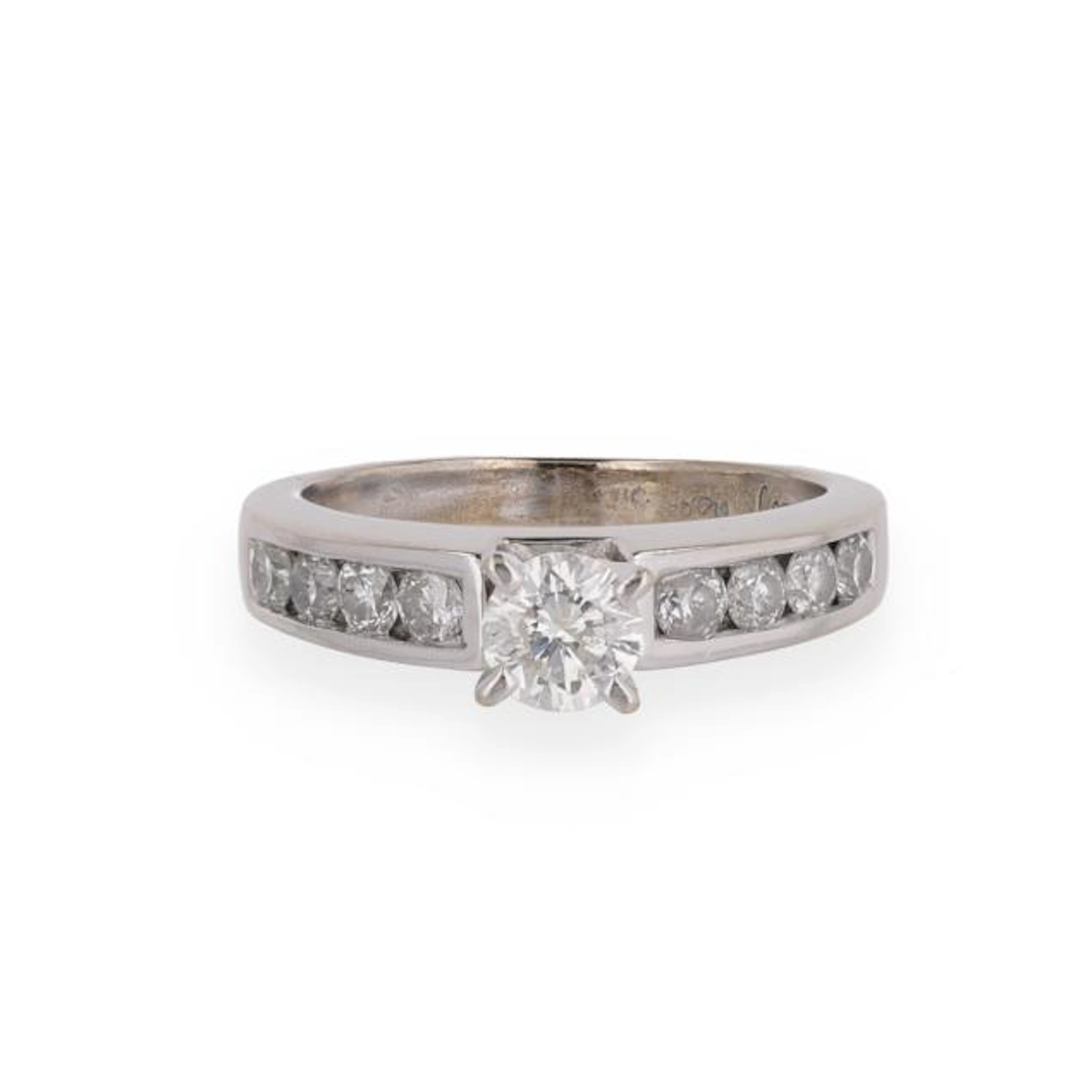 White Gold and Diamond Ring