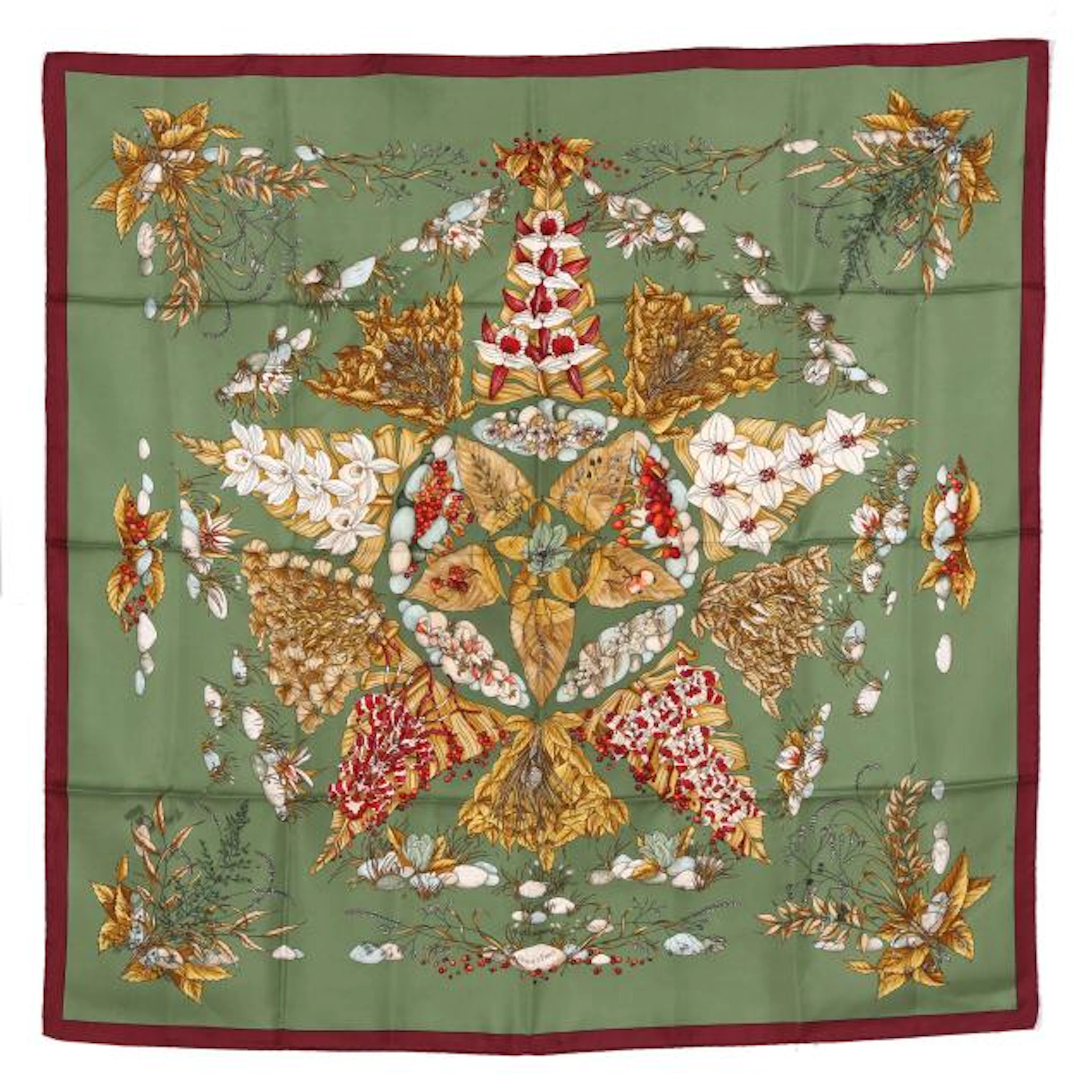 Silk Pythagore Scarf, Hermès