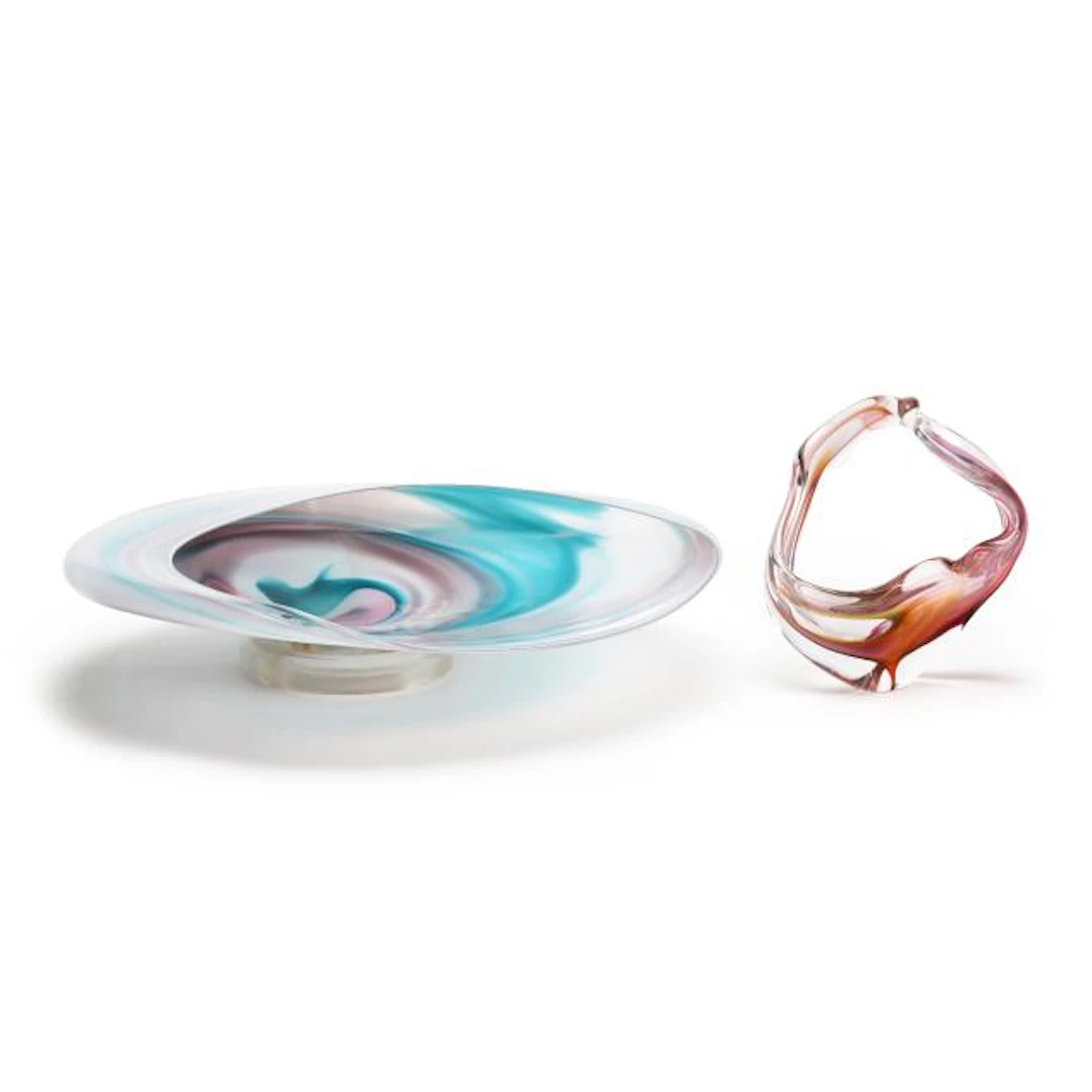 David Goldhagen, Two Art Glass Sculptures