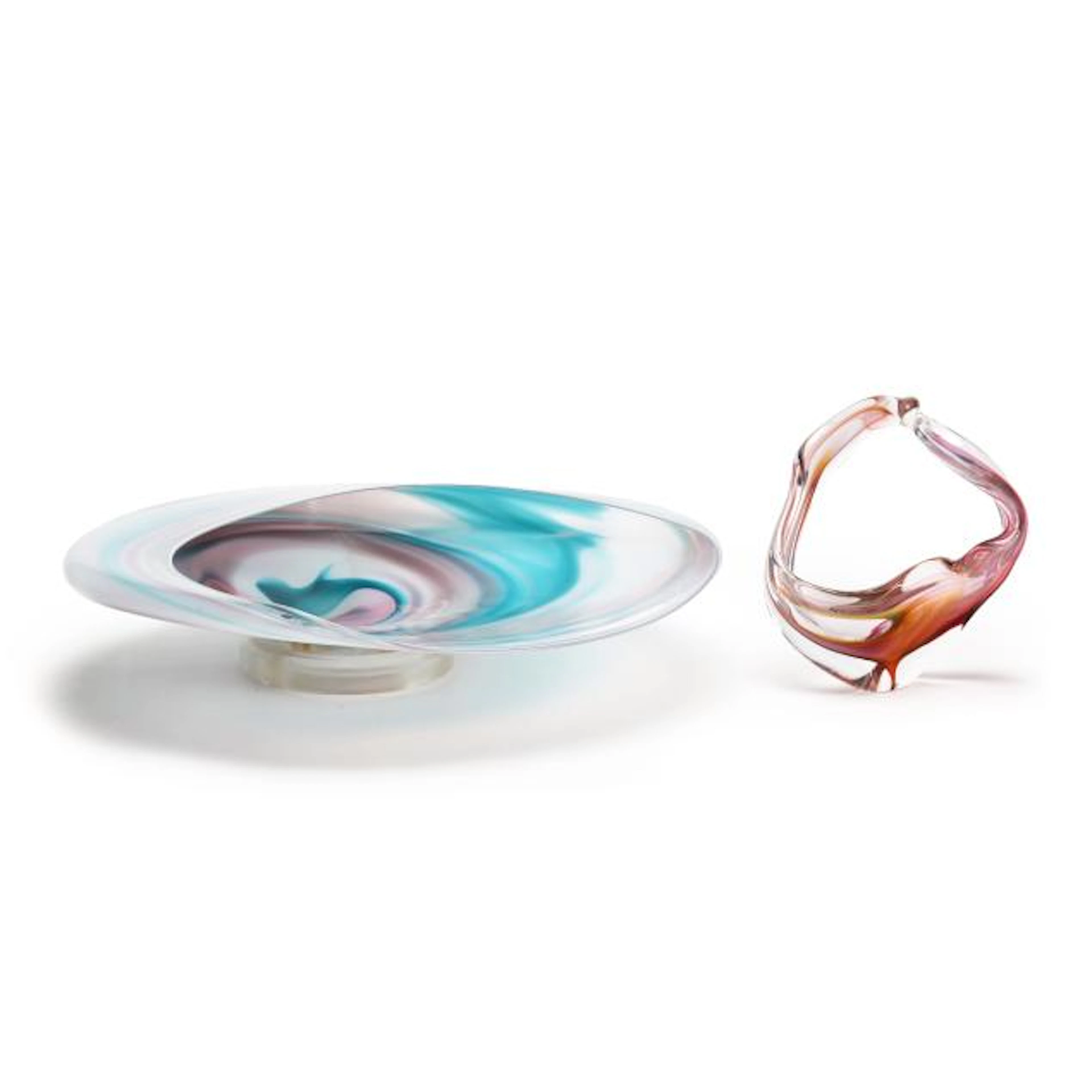 David Goldhagen, Two Art Glass Sculptures