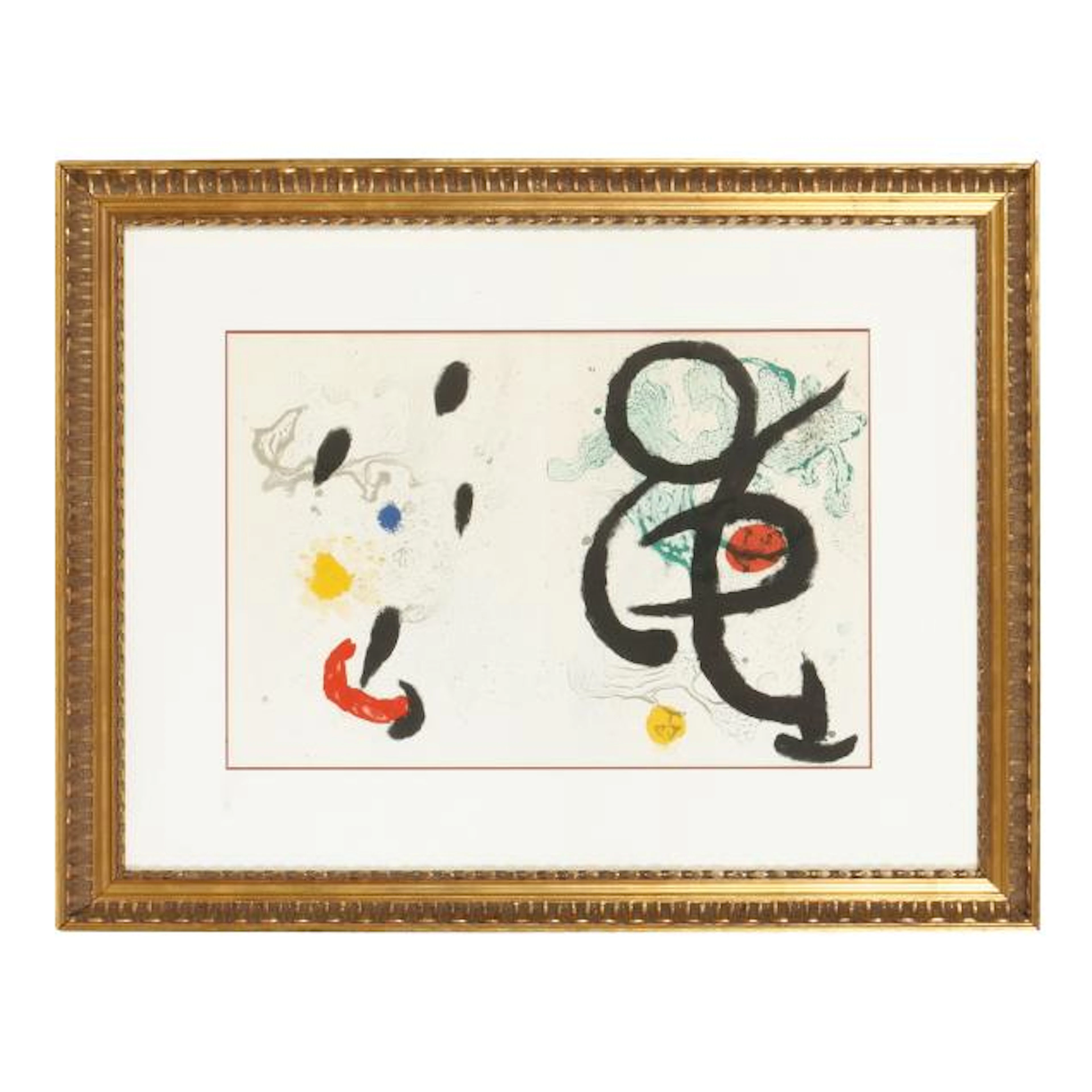 Joan Miró (Spanish, 1893-1983), The Prophet and The Bird and The Woman