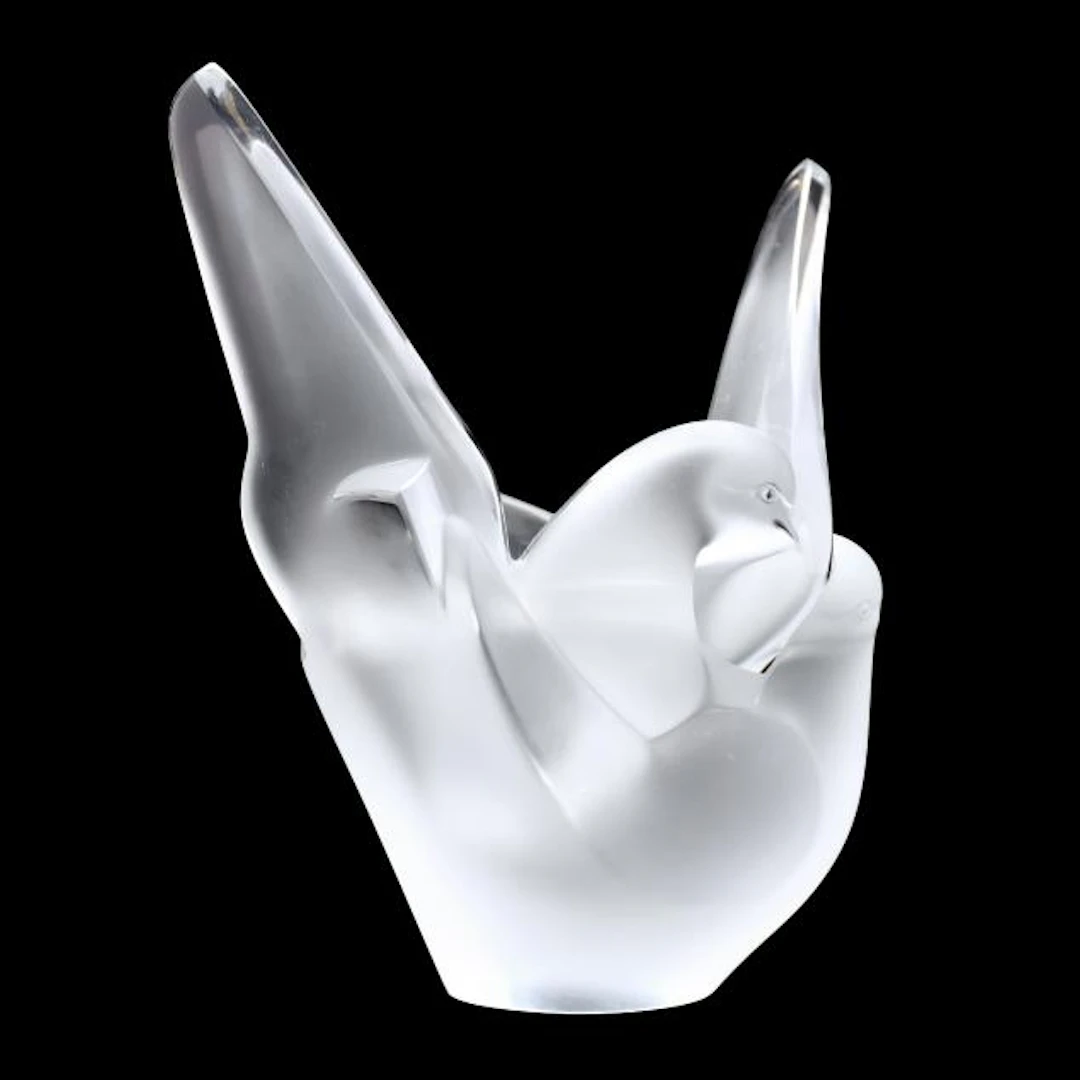 Lalique, Sylvie Crystal Vase