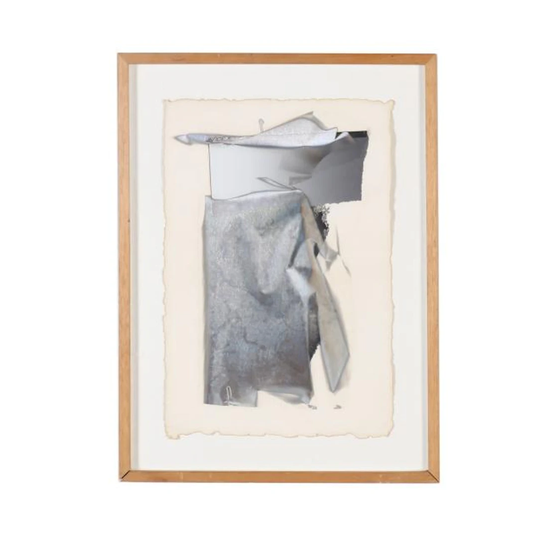 Larry Bell (American, b. 1939), Vapor Drawing 1989