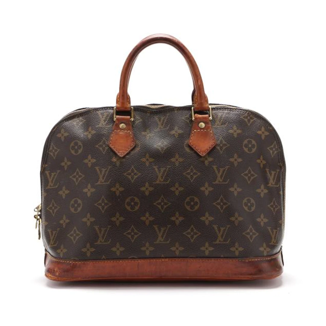 Vintage Brown Monogram Canvas Alma Bag, Louis Vuitton