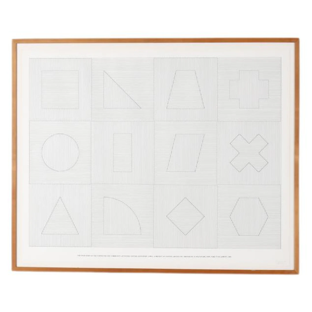 Sol Lewitt (American, 1928-2007), The Four Sides of the Tower for
