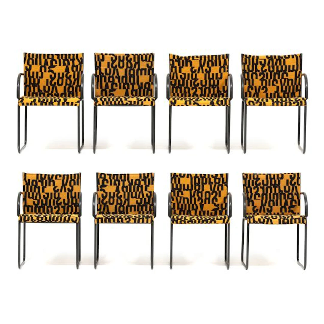 Richard Schultz (American, 1926-2021), Set of Eight 1407 Chairs