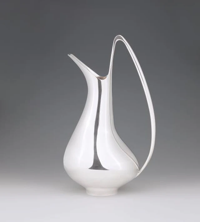 A Georg Jensen silver pitcher, no. 1052