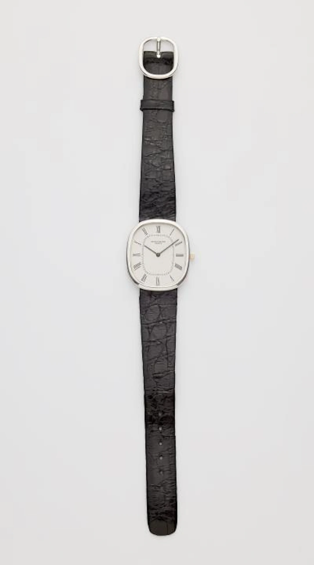 An 18k white gold Patek Philippe Ellipse d'Or automatic gentlemen's