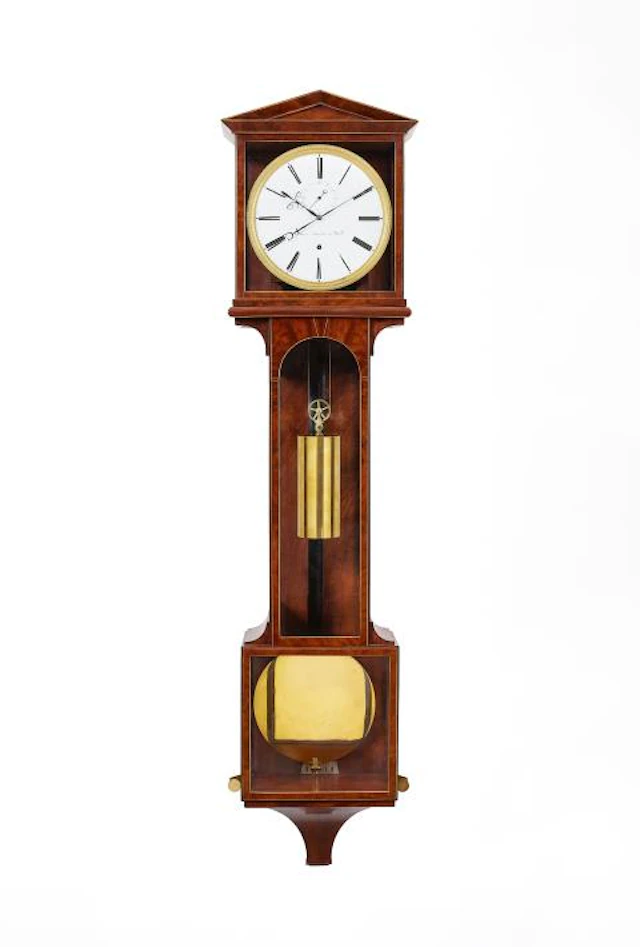 A lantern clock with a one-year movement by Johann Schaden (1797 - 1835)