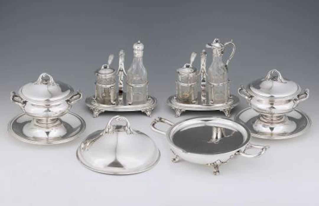 A St. Petersburg silver service for the Russian court
