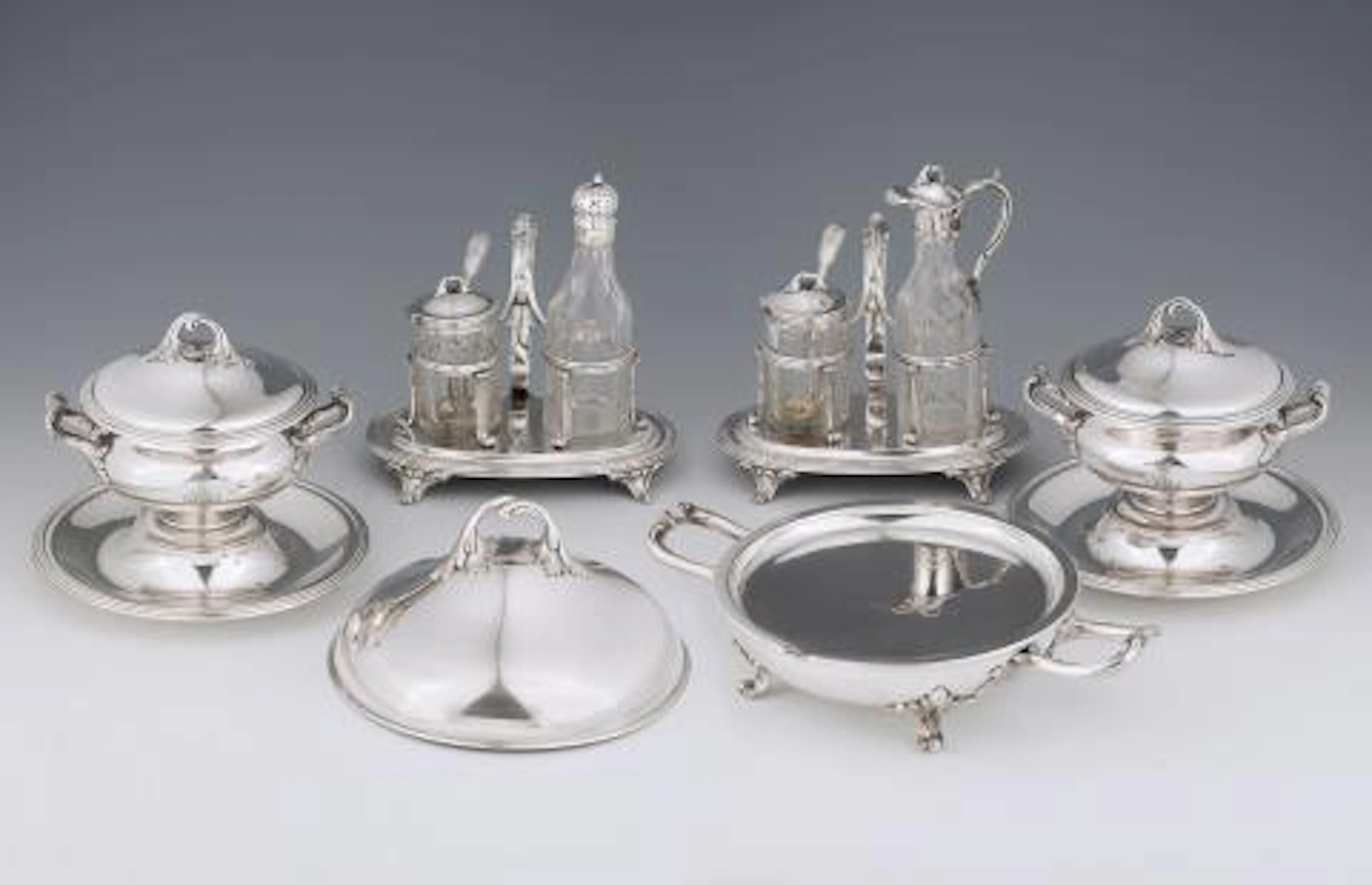 A St. Petersburg silver service for the Russian court