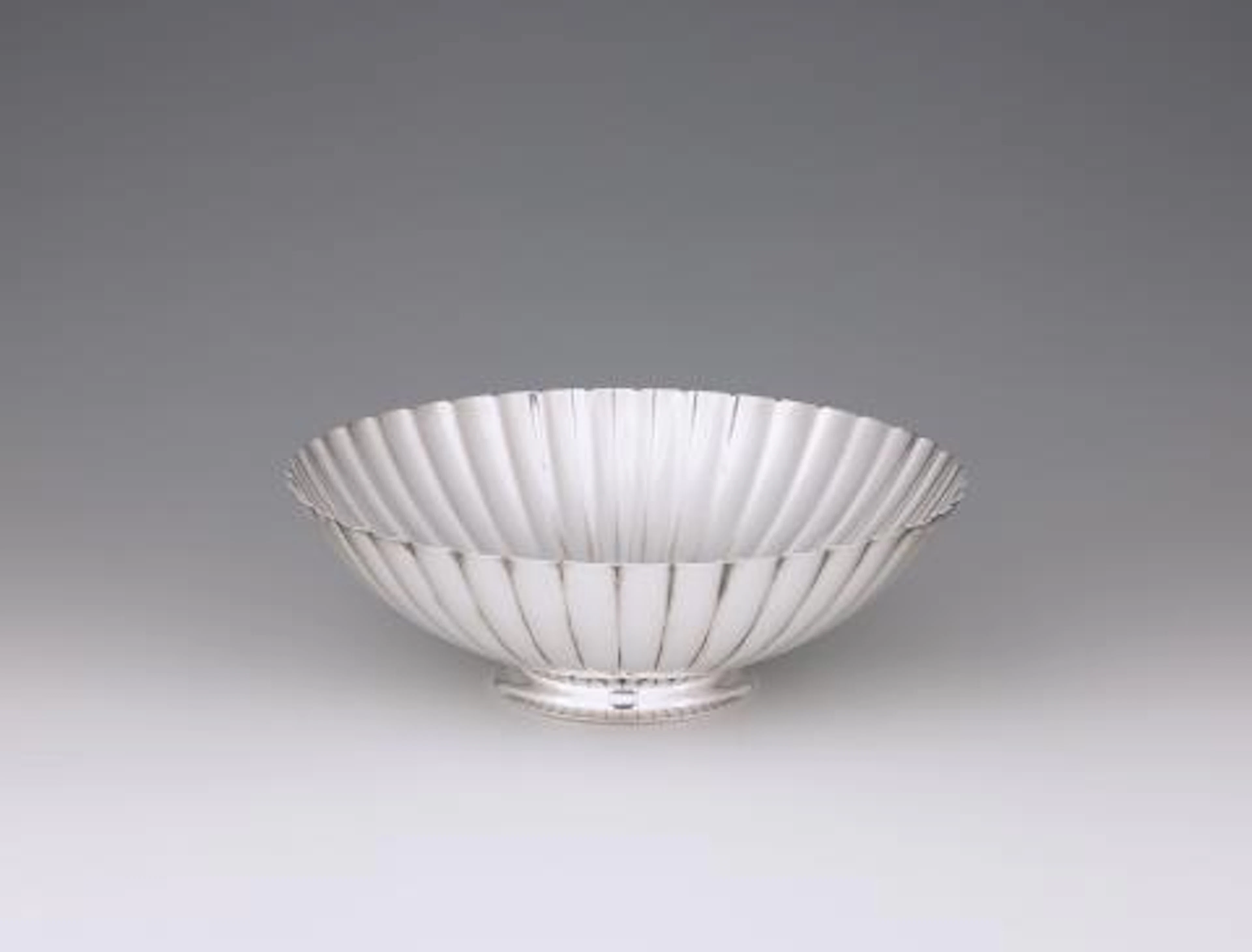 A Georg Jensen large silver strawberry dish, no. 856 B