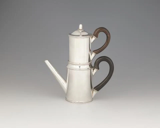 A Frankfurt silver coffee kettle