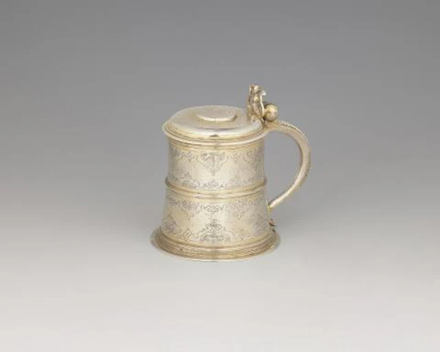 A Renaissance silver gilt tankard for Johann Wolfgang Freymann