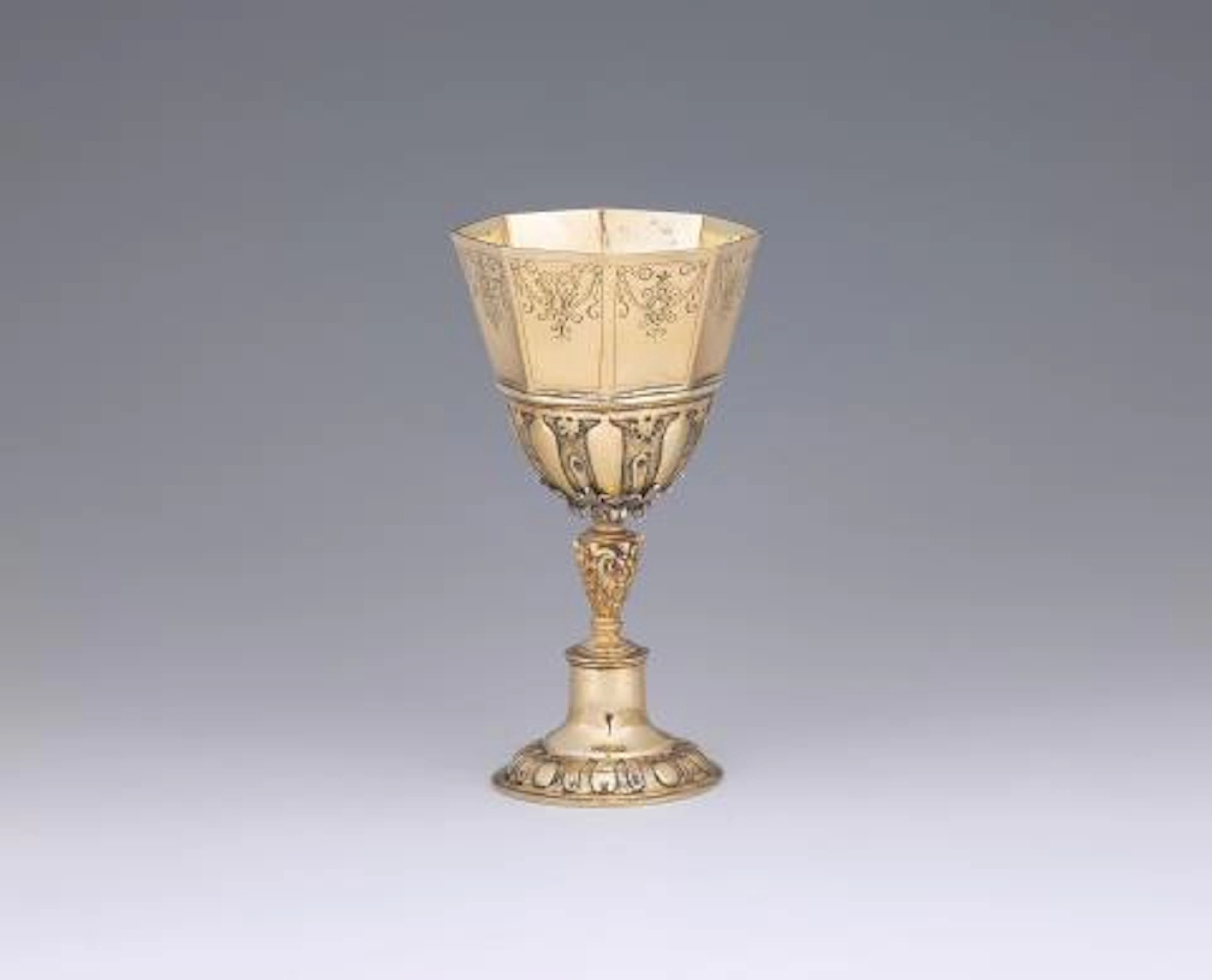 A Nuremberg Renaissance silver-gilt goblet