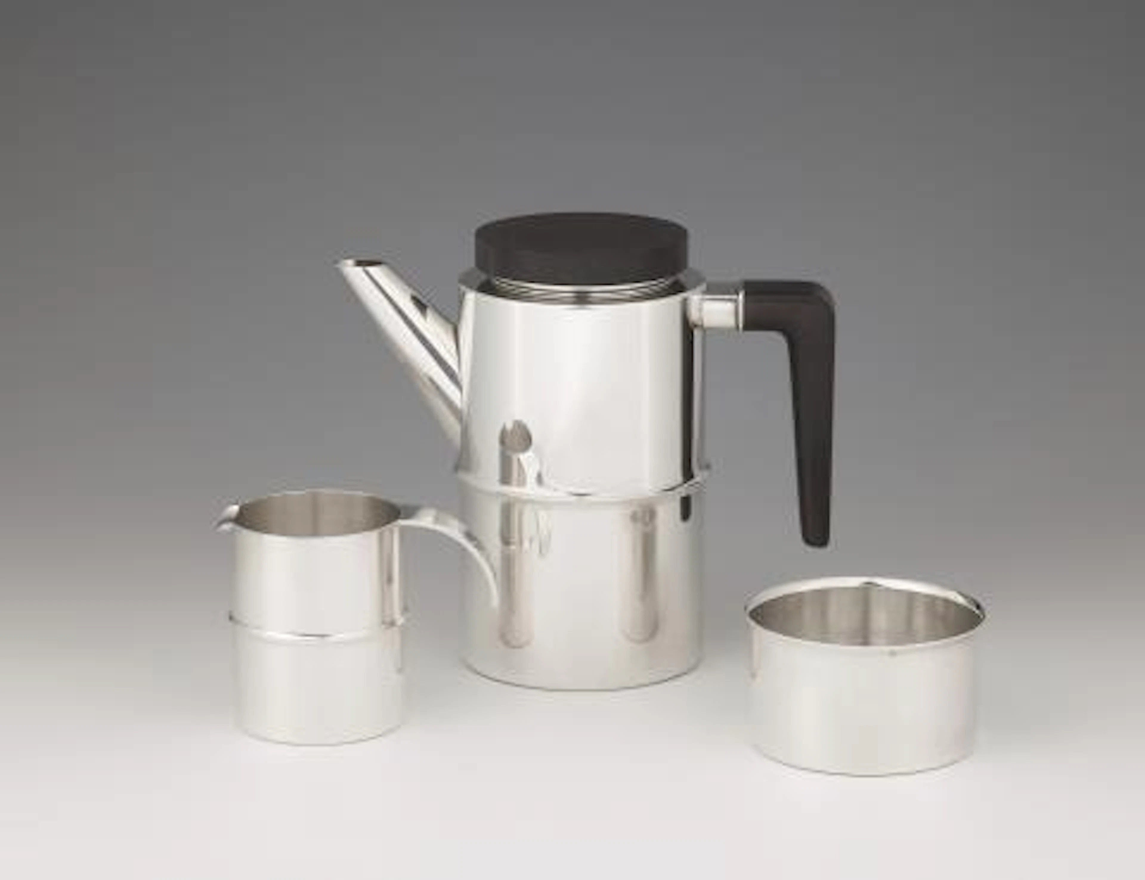 A Georg Jensen silver coffee service no. 1143