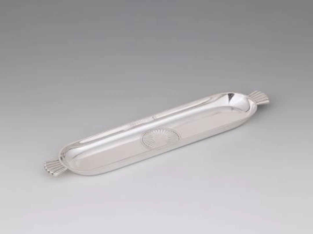 A Danish silver vide-poche no. 278 by Sigvard Bernadotte
