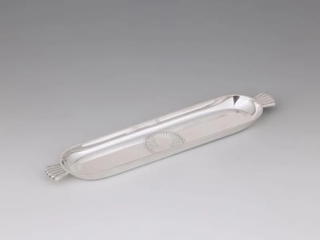 A Danish silver vide-poche no. 278 by Sigvard Bernadotte
