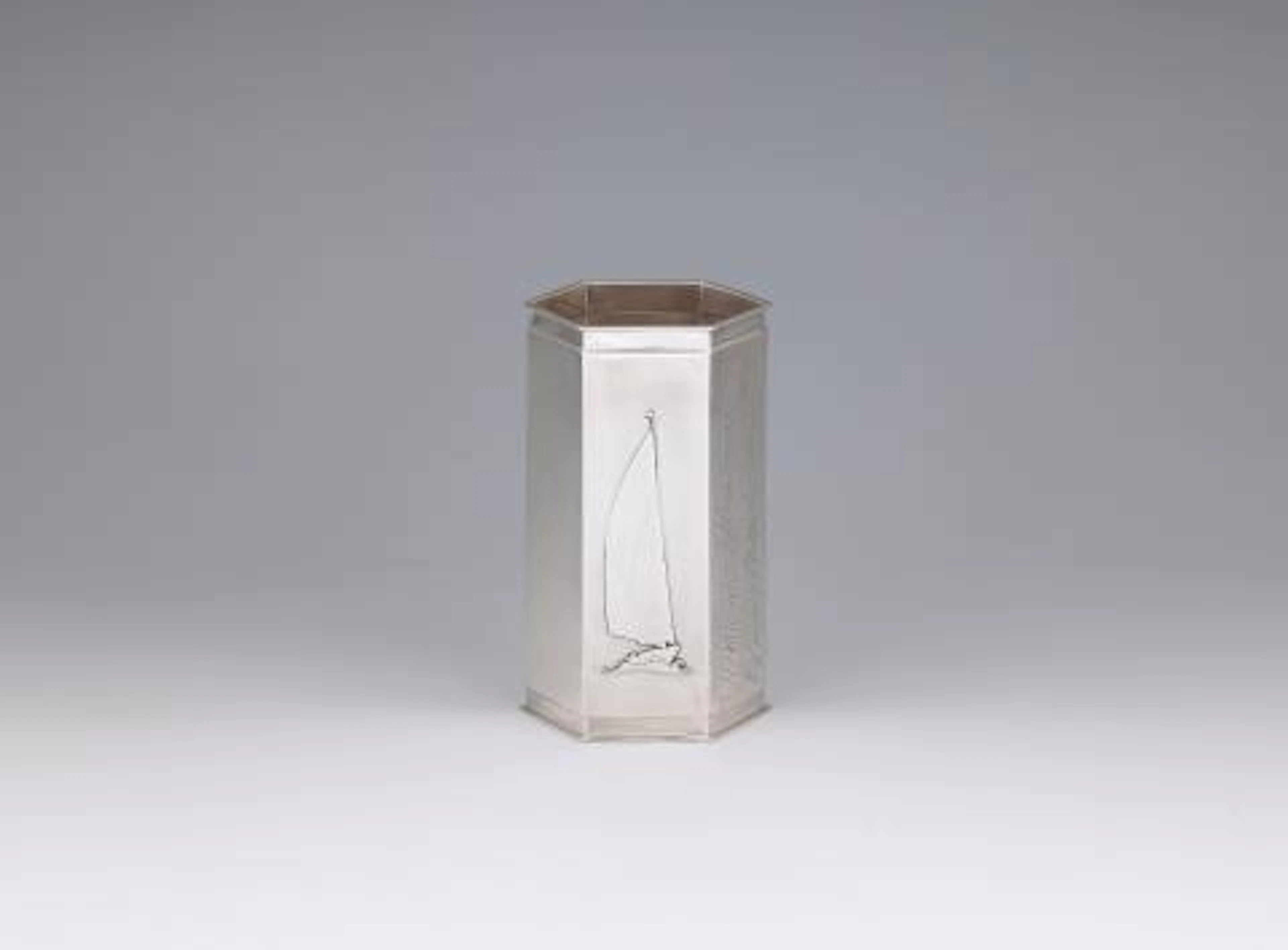 A Copenhagen silver sailing trophy by Kay Fisker