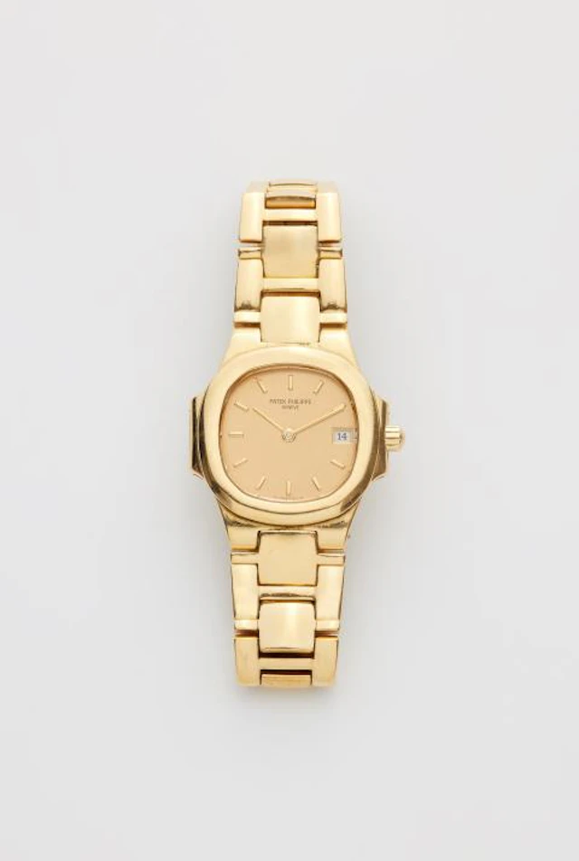 An 18k gold Patek Philippe Nautilus Ref. 4700/51 ladies’ wristwatch.
