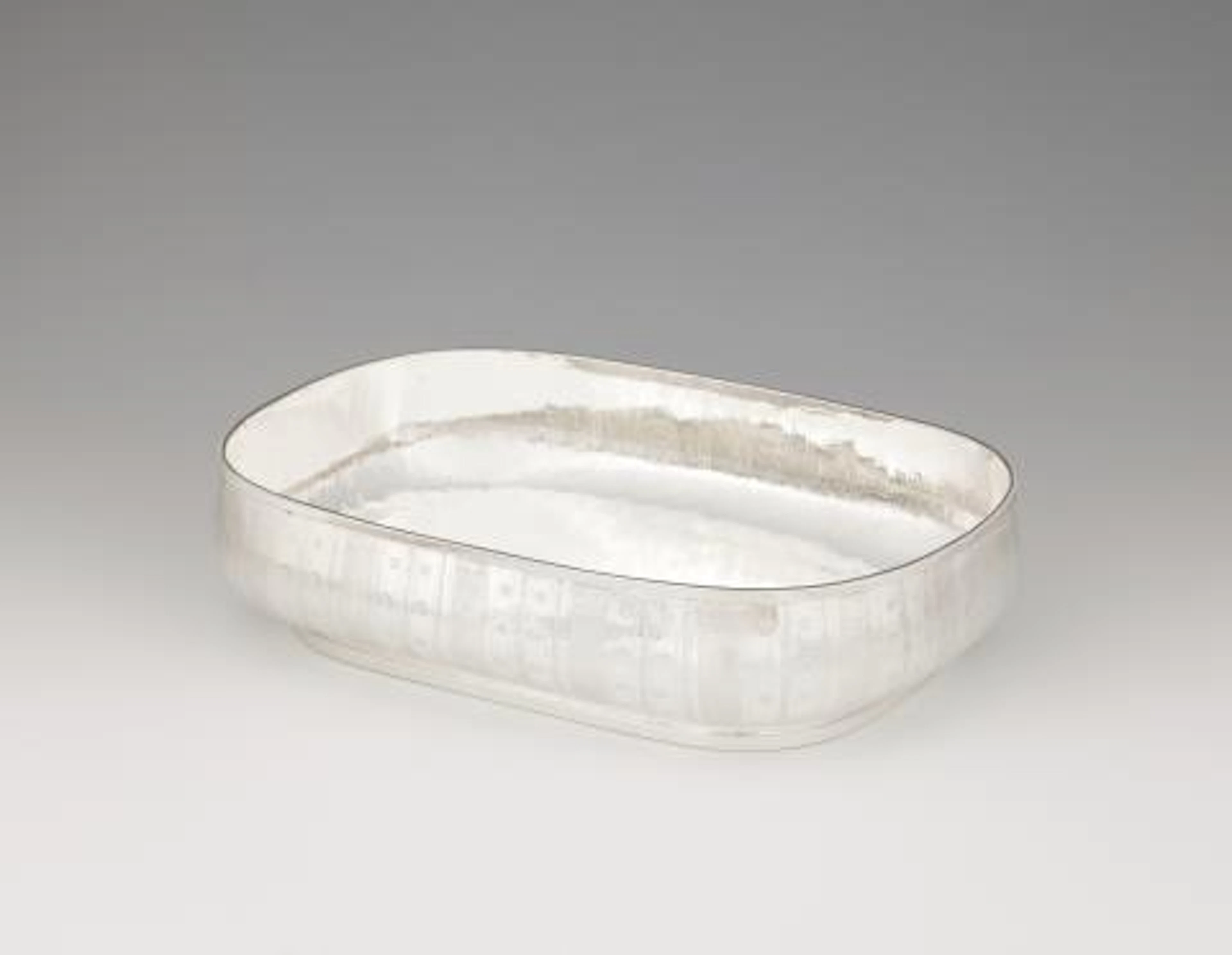 A rare Berlin silver bread bowl by Heinrich Struppler