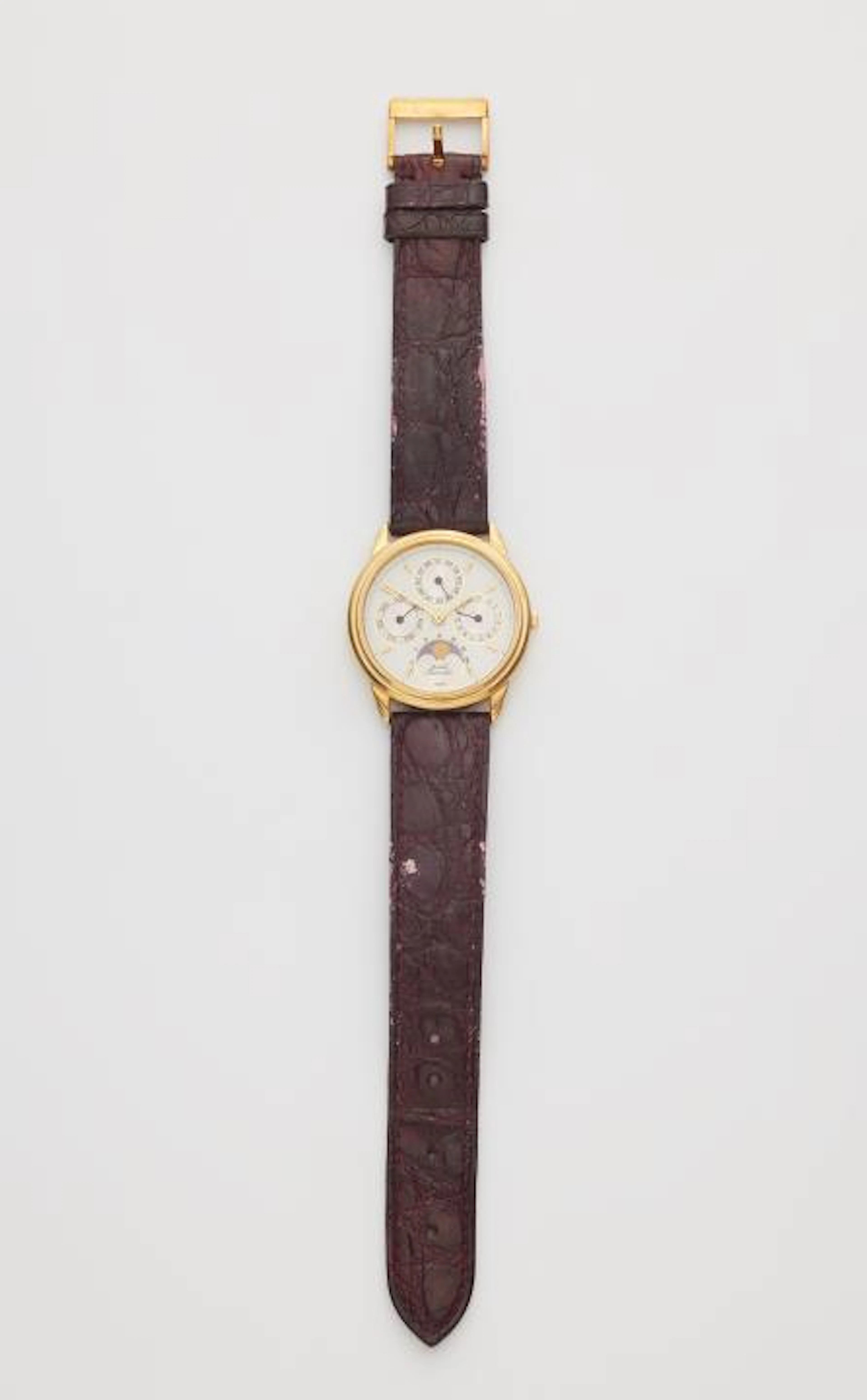 An 18k gold Piaget Gouvenour Altiplano Triple Calendar Ref 15958 gentlemen's