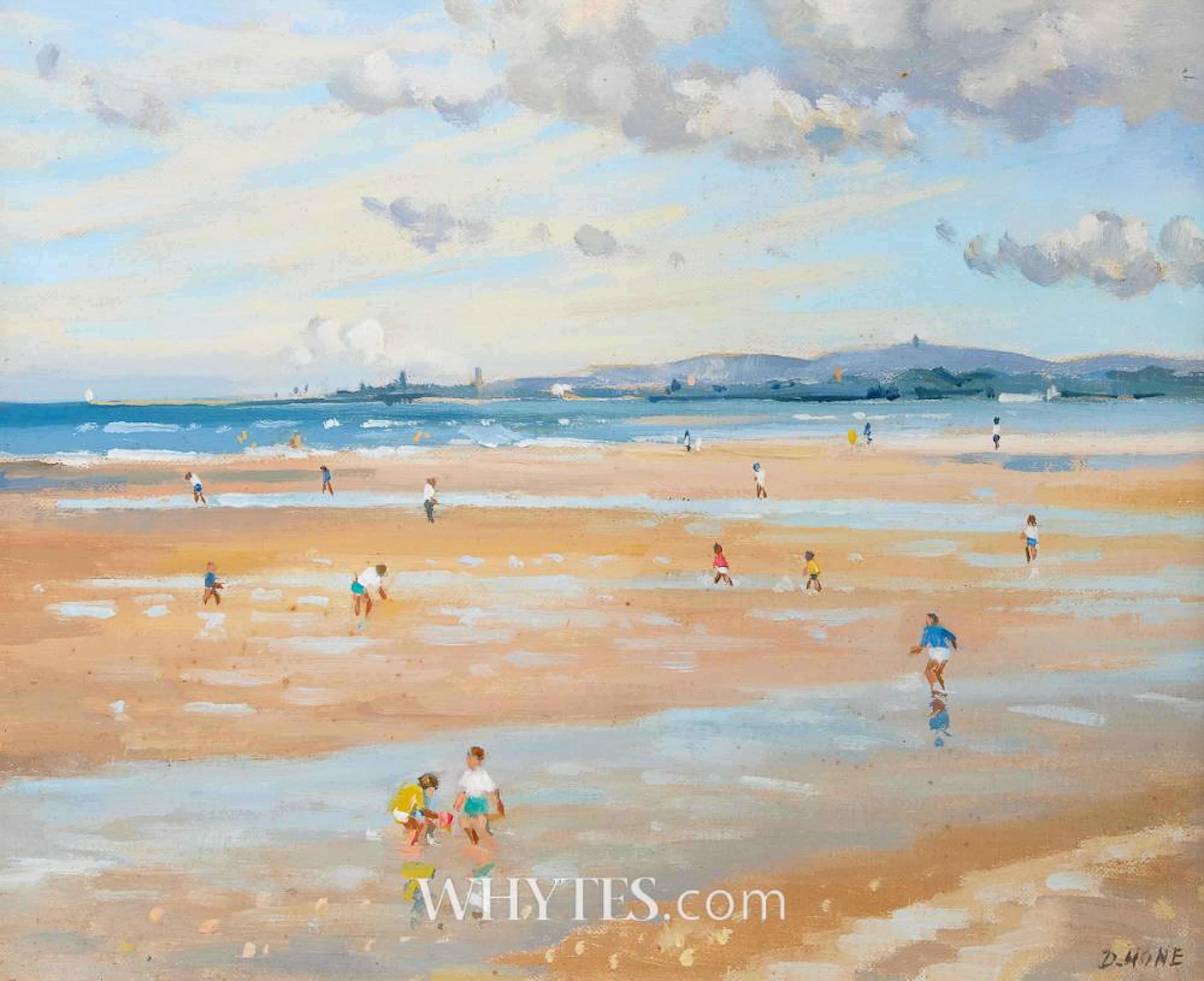 SUMMER IN SANDYMOUNT STRAND, DUBLIN