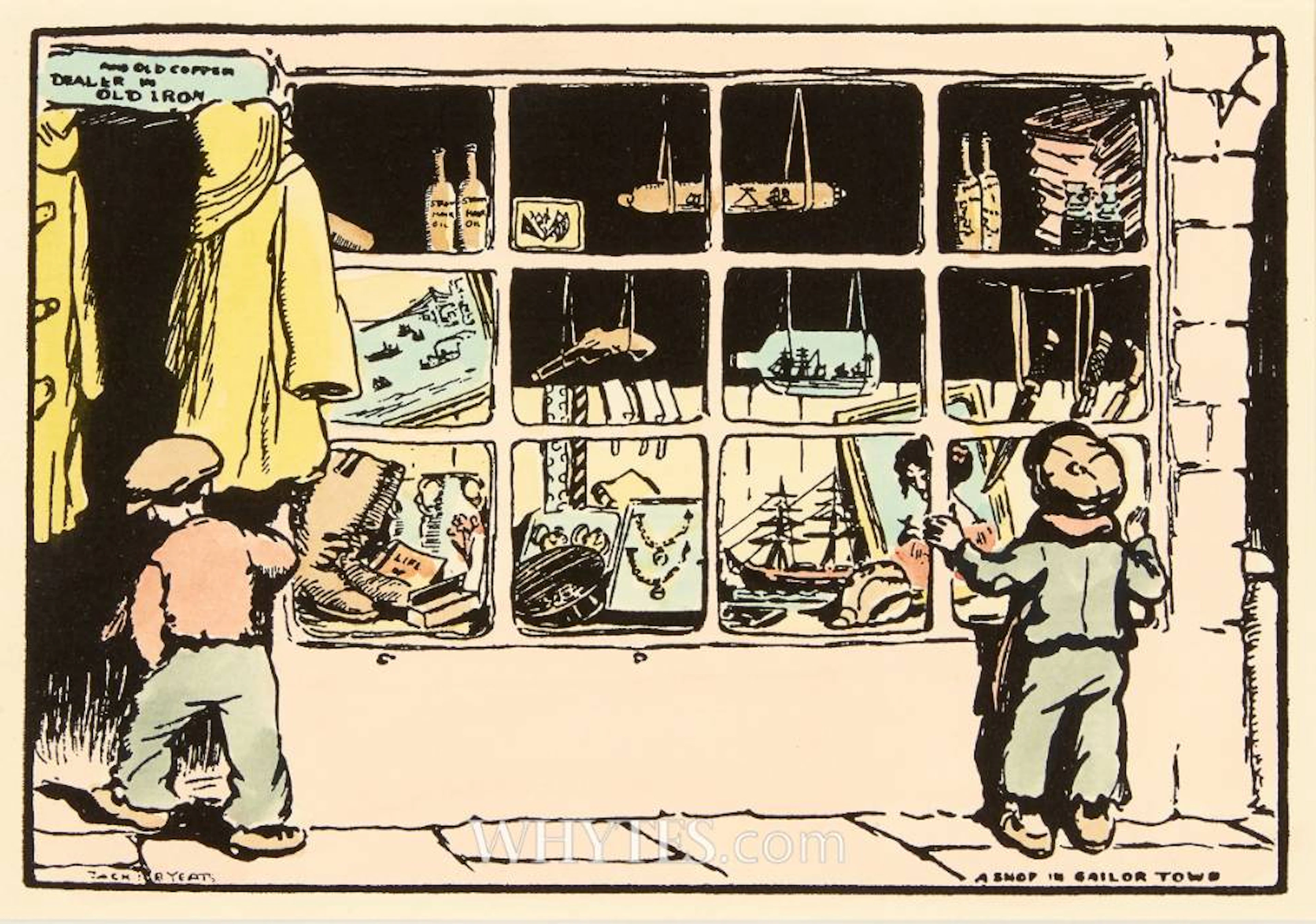 A SHOP IN SAILOR TOWN, c.1909