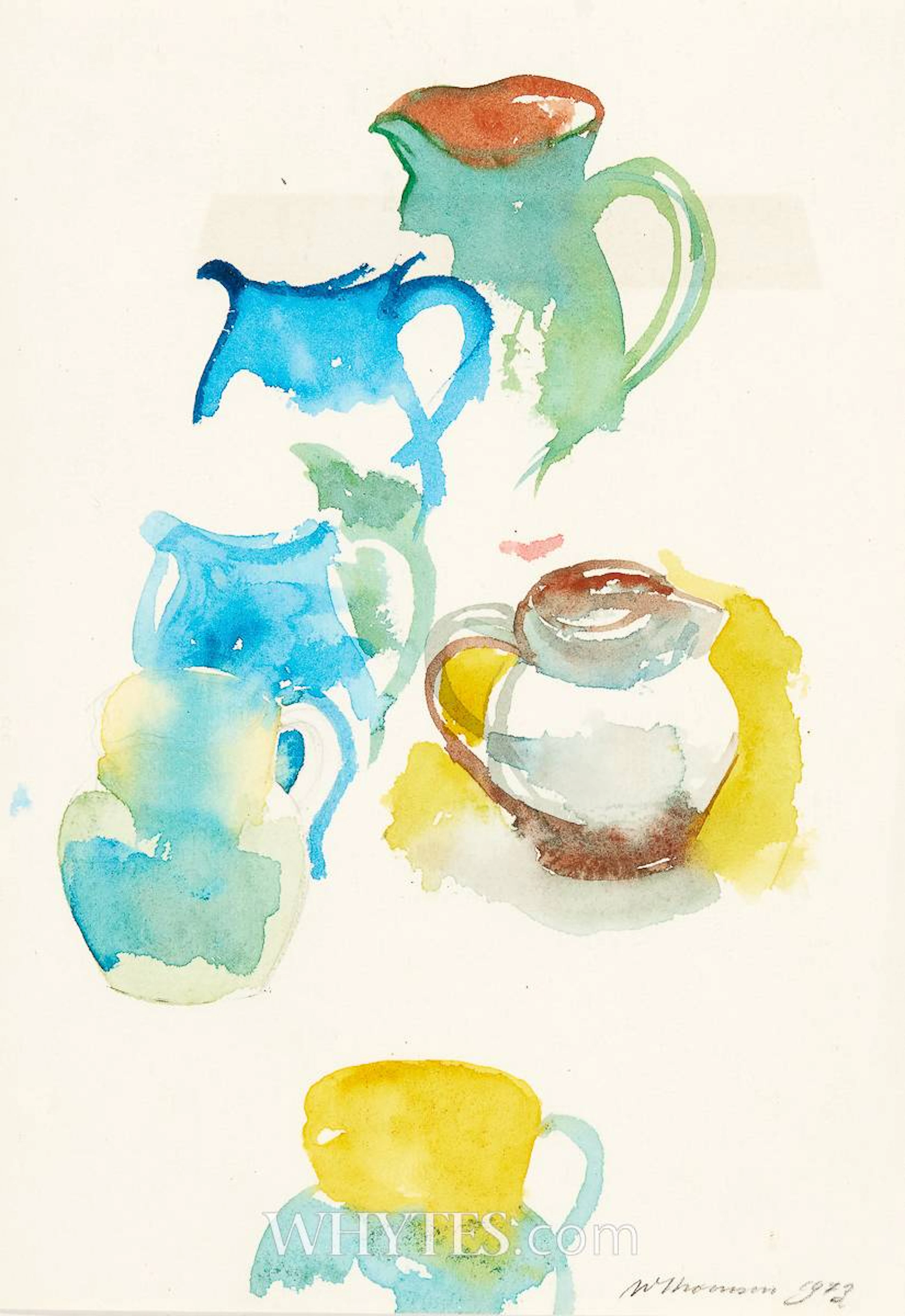 STILL LIFE WITH JUGS, 1973