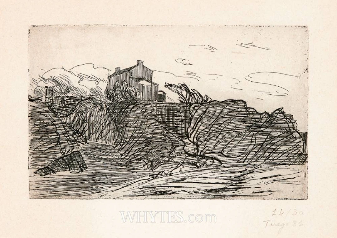 LA MAISON DU PENDU, LE POULDU, c.1893
