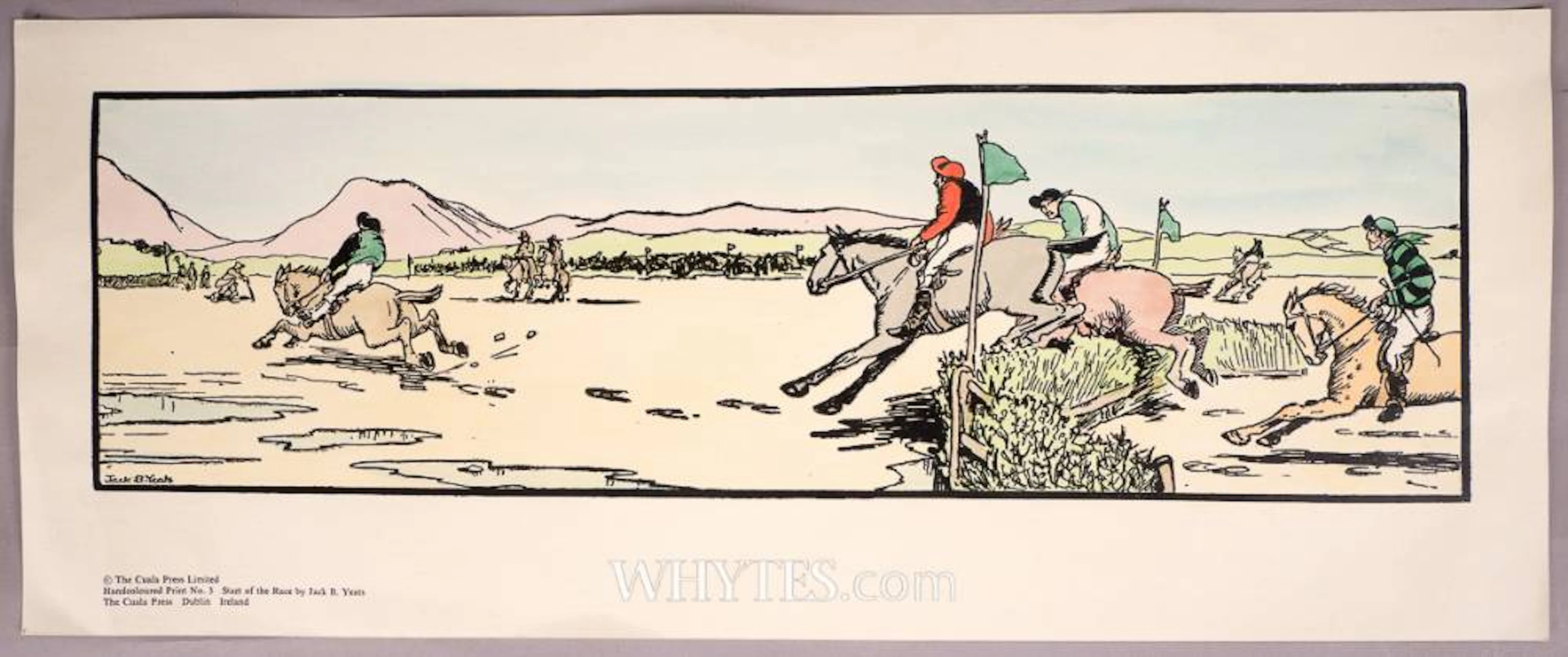 THE STRAND RACES: THE START AND THE FINISH (A PAIR)