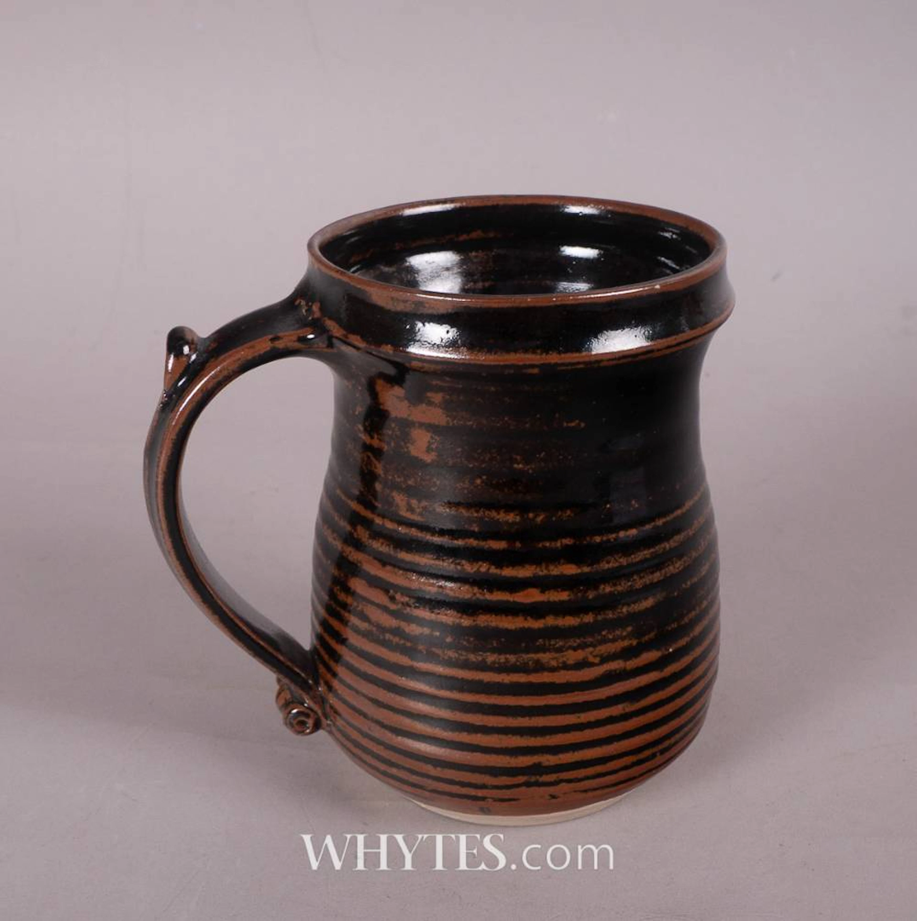 TENMOKU GLAZED MUG