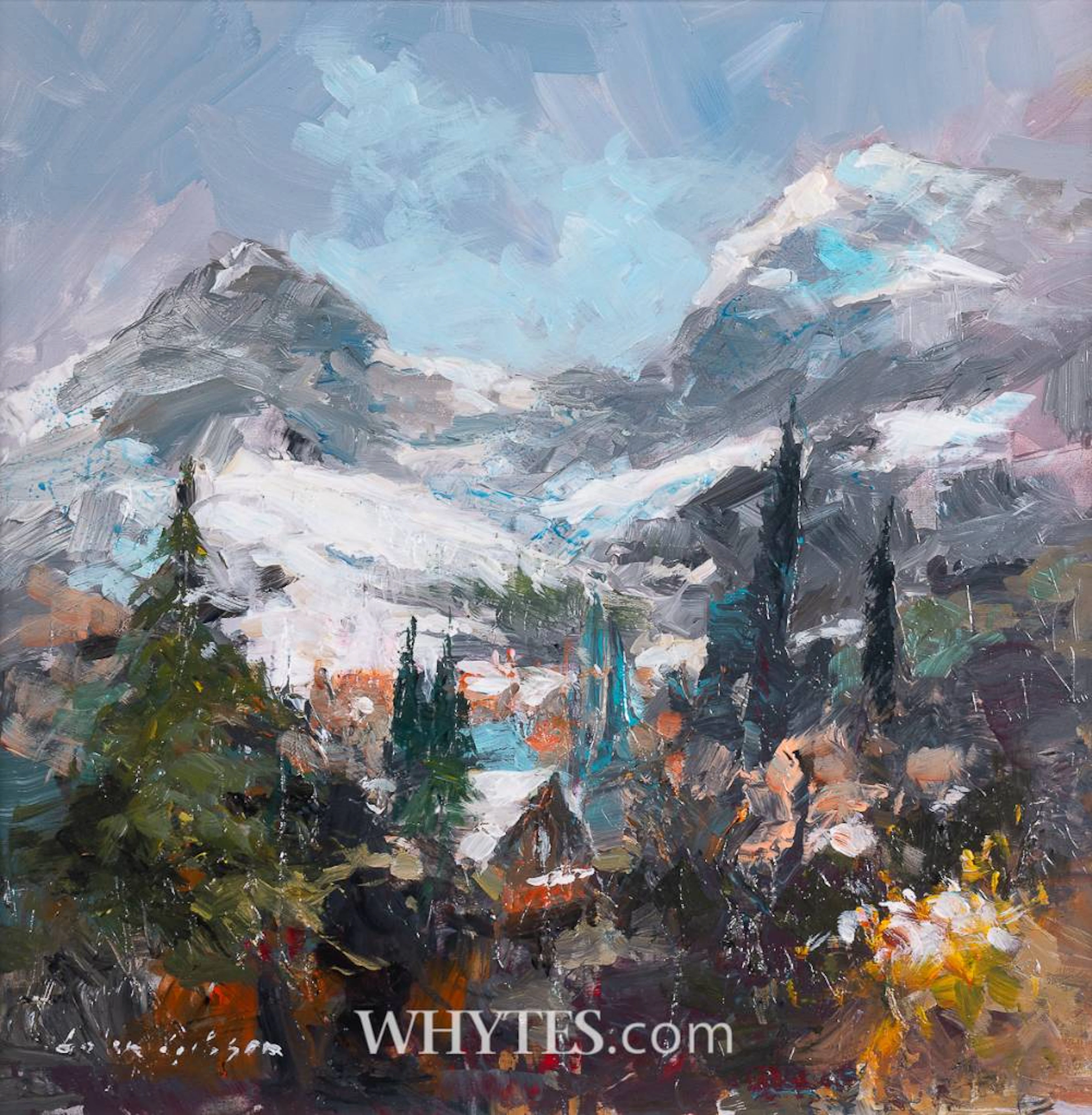 APPROACHING SNOW, FRENCH ALPS, 2025