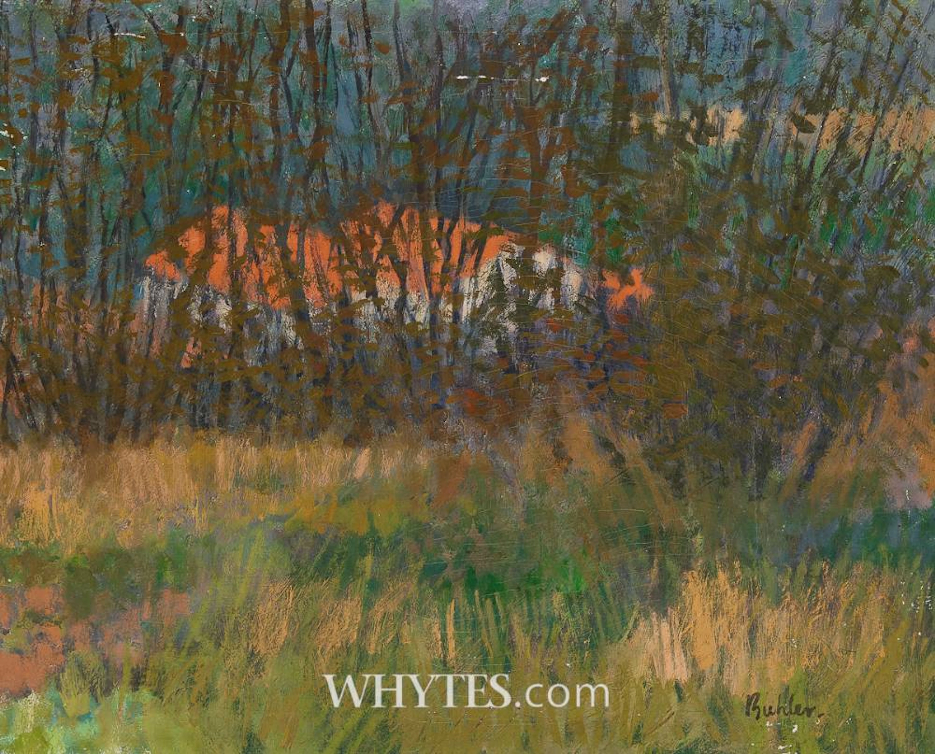 LANDSCAPE WITH BOATHOUSE