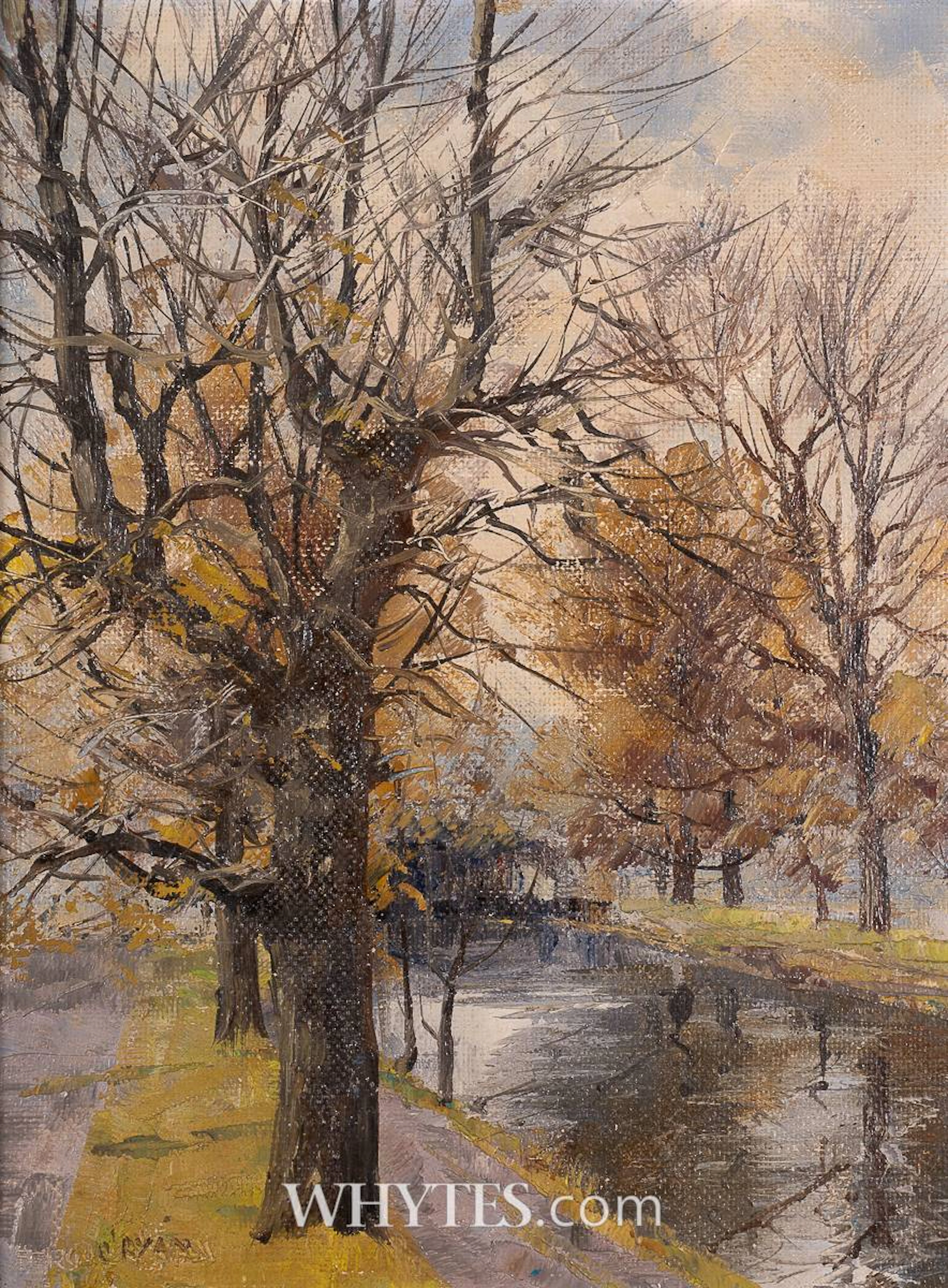 CANAL, MESPIL ROAD, DUBLIN, 1976