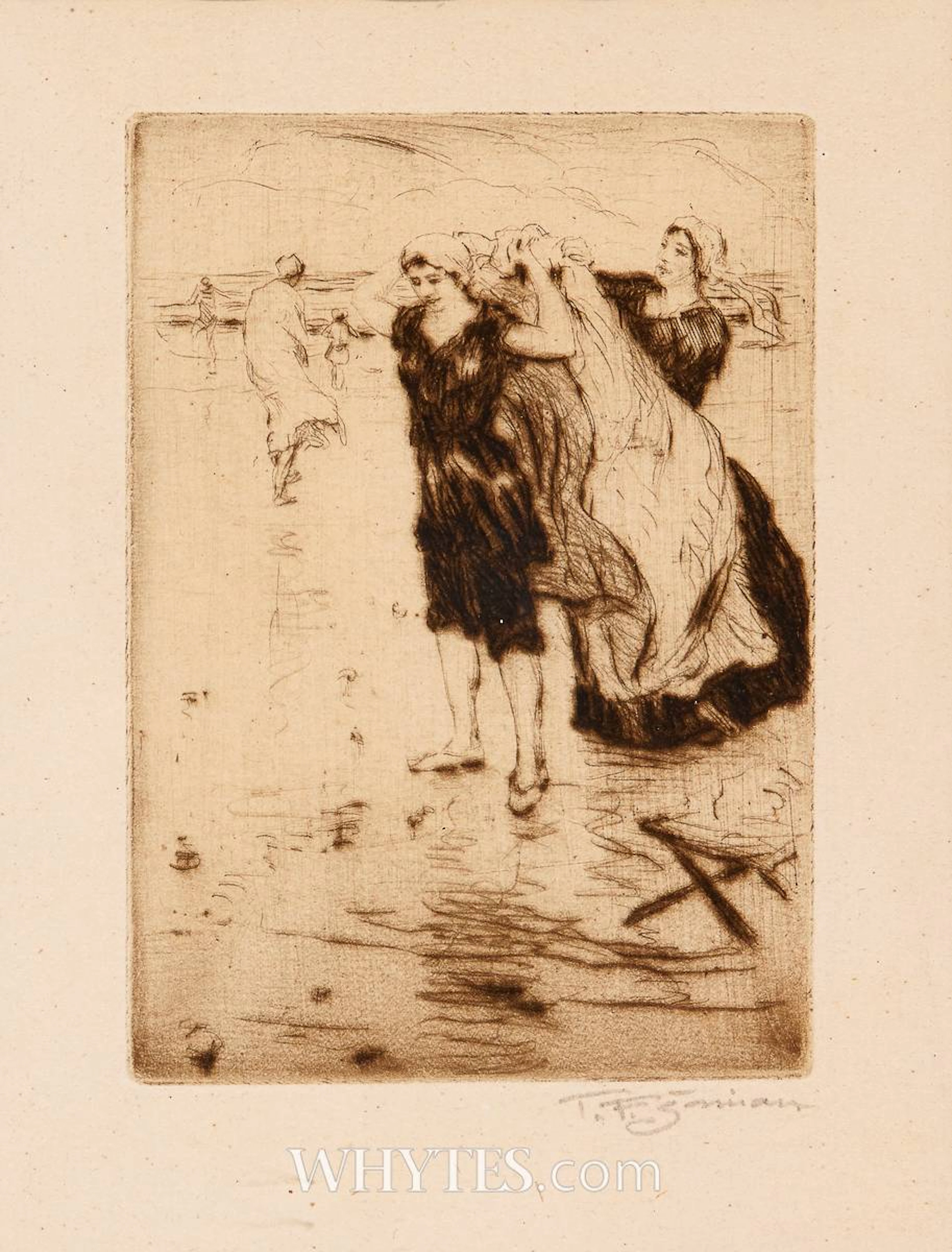 ANZIEHEN DES MANTELS [PUTTING ON THE COAT]