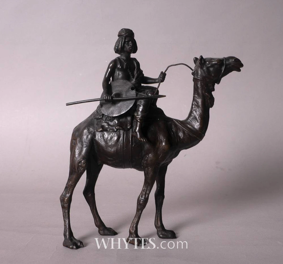 WARRIOR ON CAMEL, c.1900