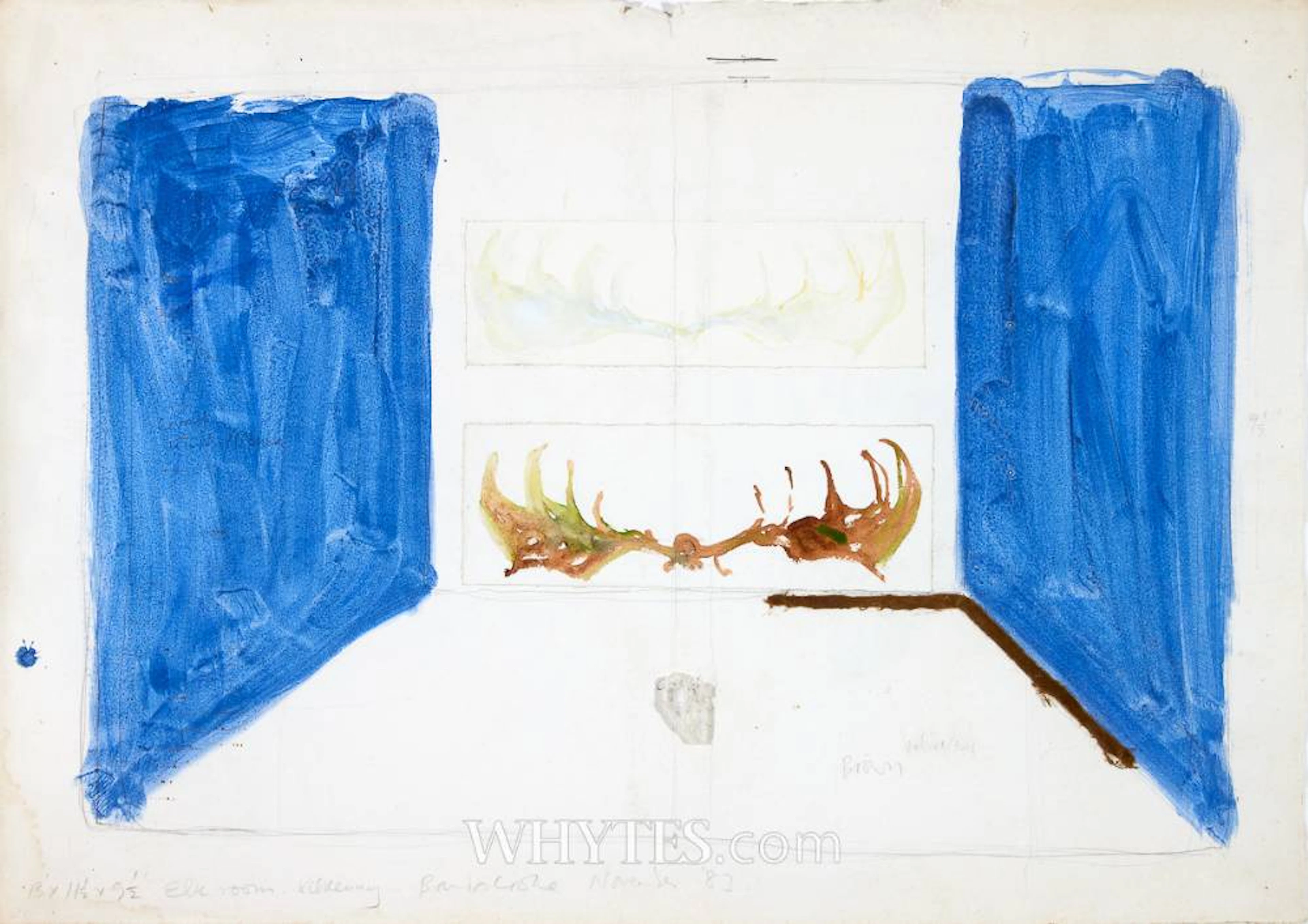 STUDY FOR ELK ROOM, KILKENNY,1983