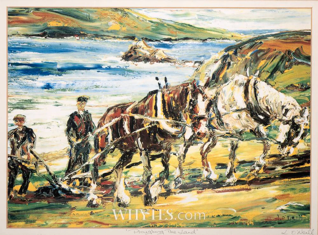 PLOUGHING THE LAND