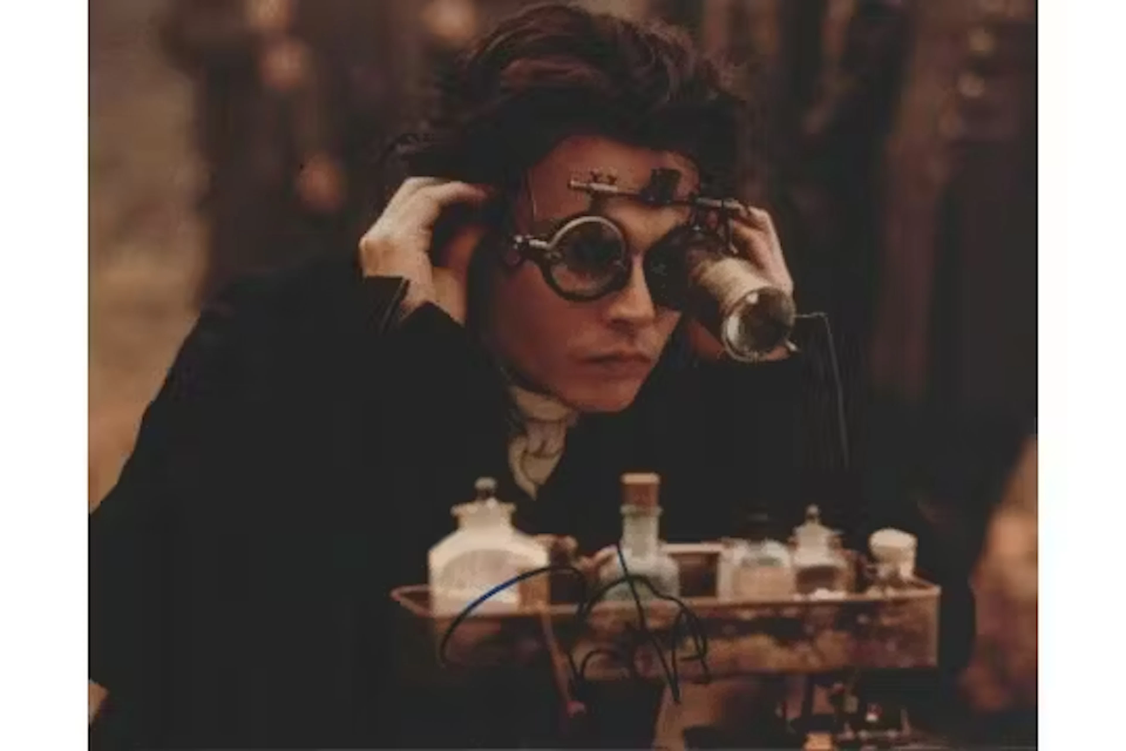 Johnny Depp signed 10x8inch colour photo. Good condition. All autographs
