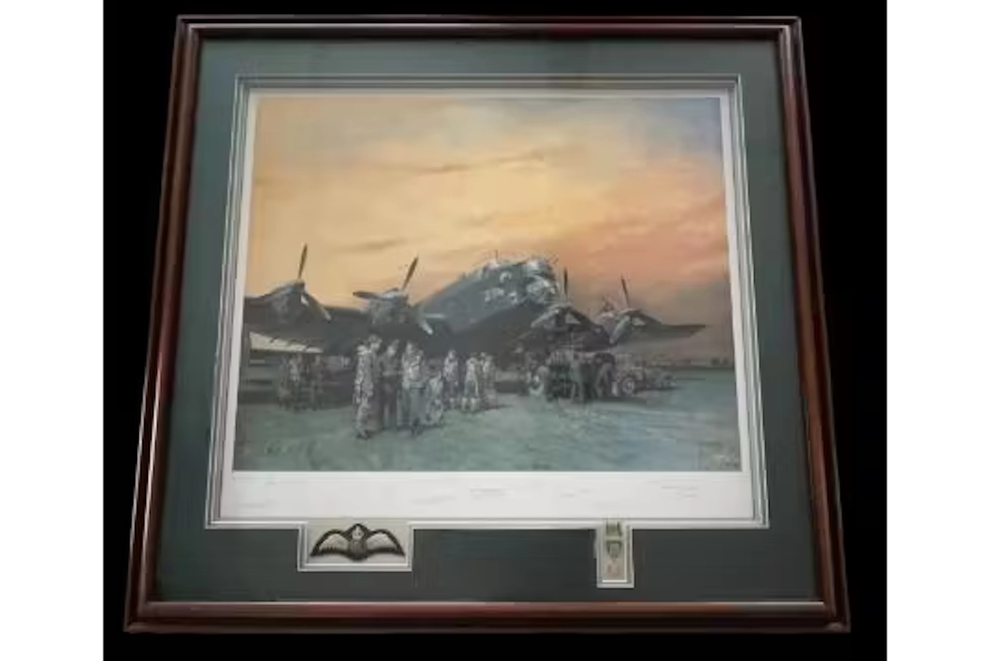 Multi signed Limited edition print from original oil painting with