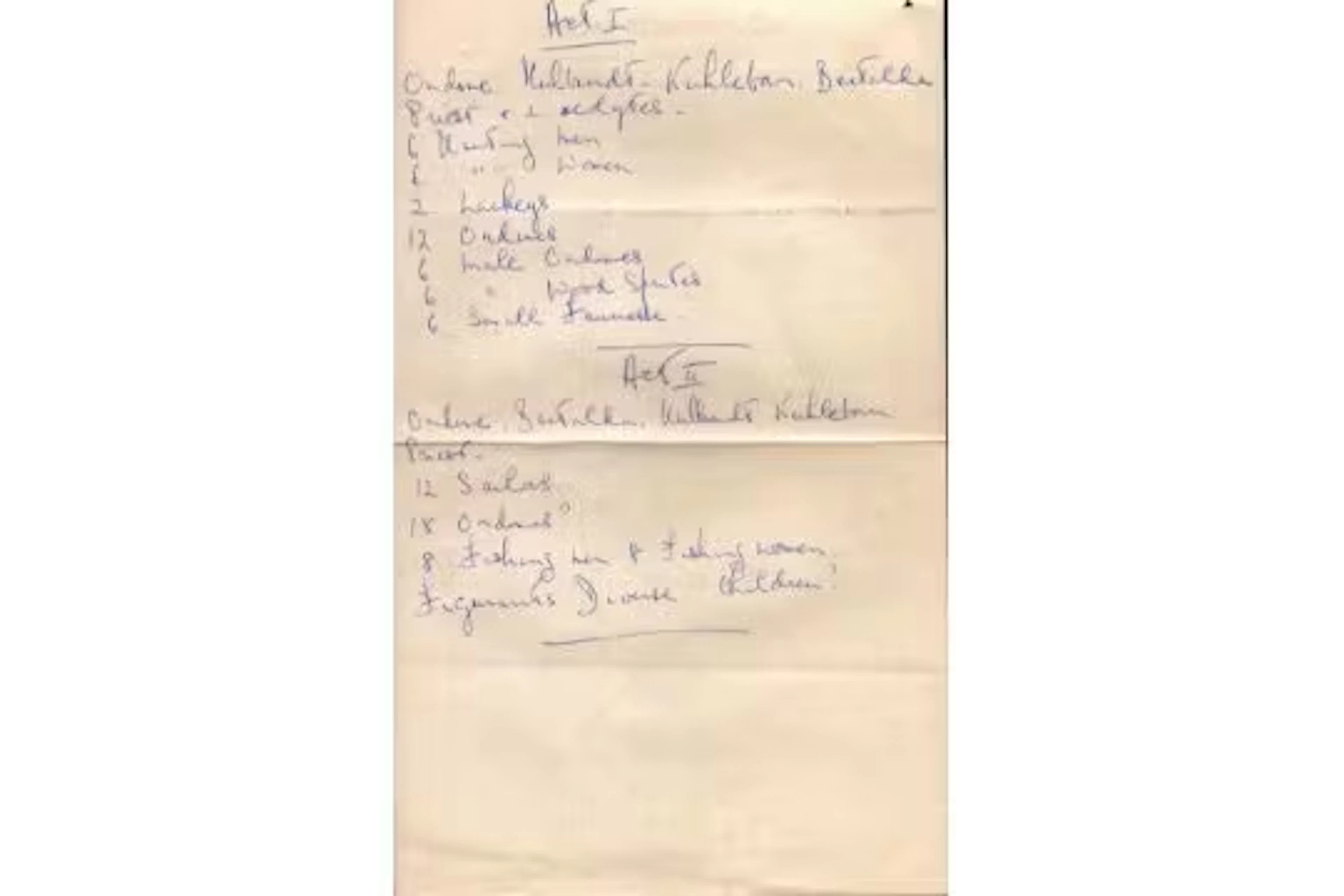 Sir Frederick Ashton ballet notes on his masterpiece Ondine. Good