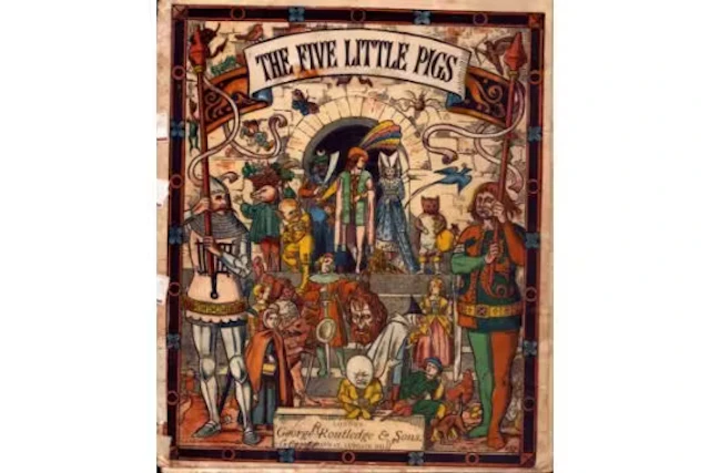 The Five Little Pigs, published by George Routledge and Sons., Ludgate