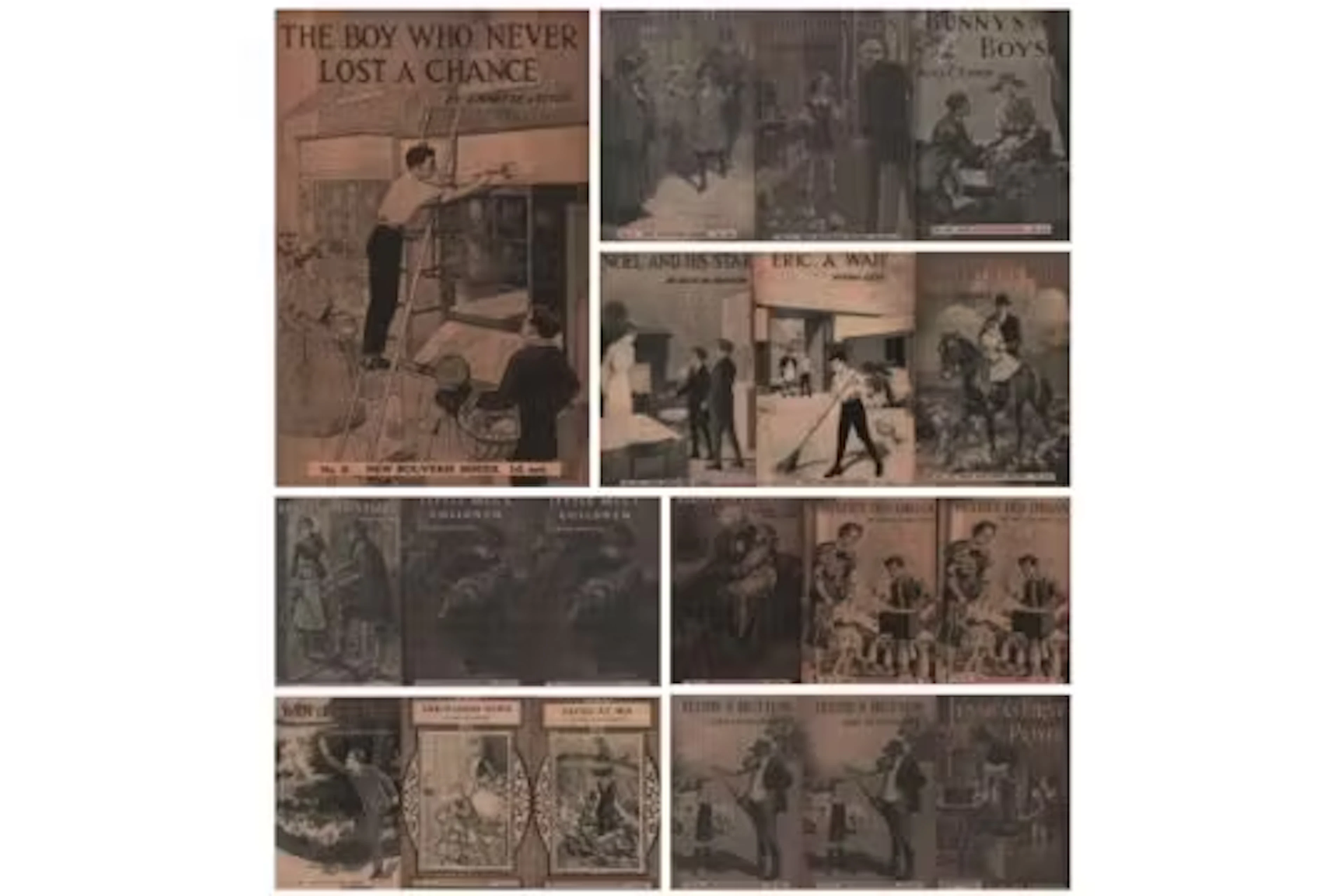 19 Various Volumes of the Bovveries Series Booklets, printed by the